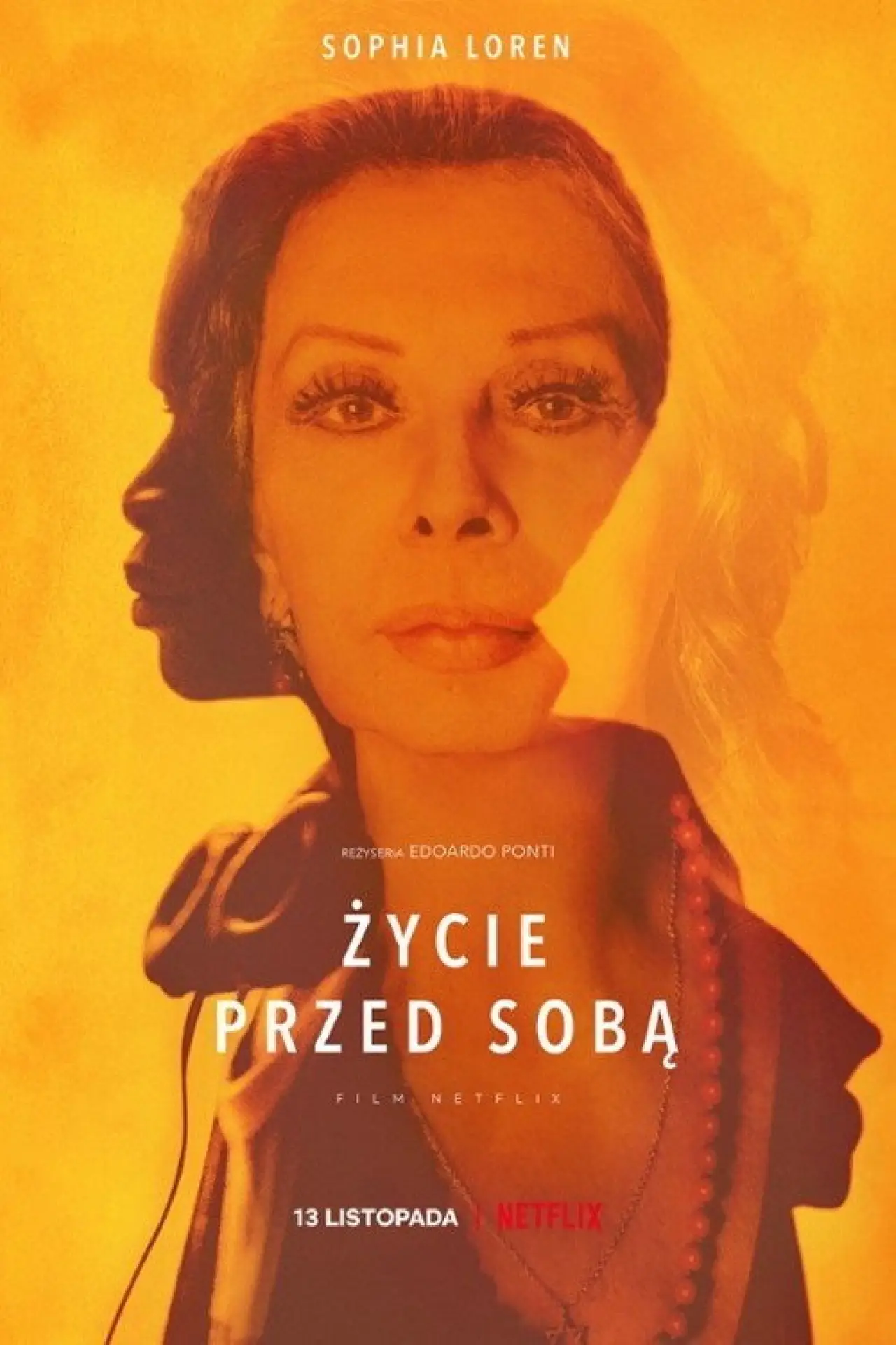 Plakat filmowy "Życie przed sobą"