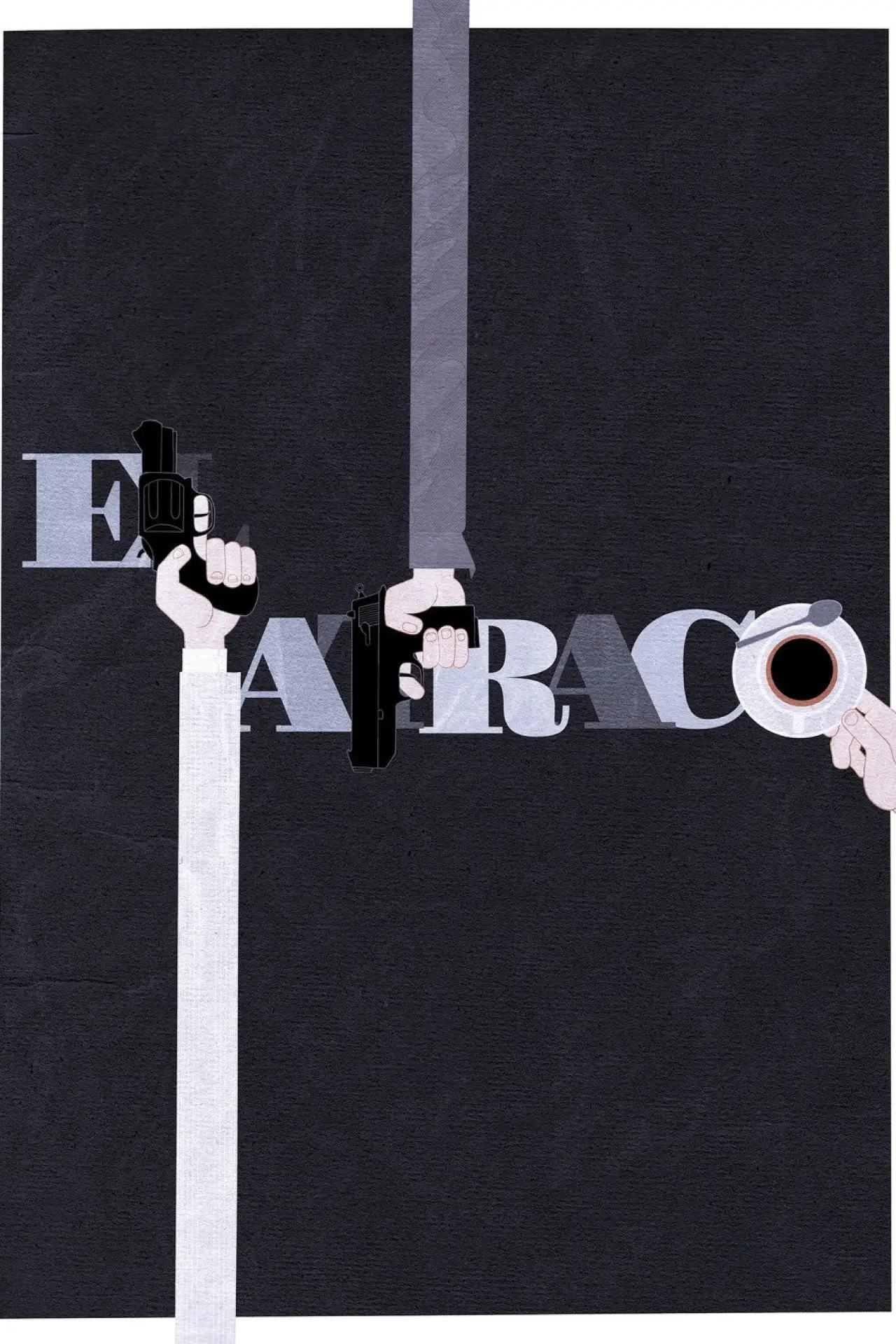 Plakat filmowy "El atraco"