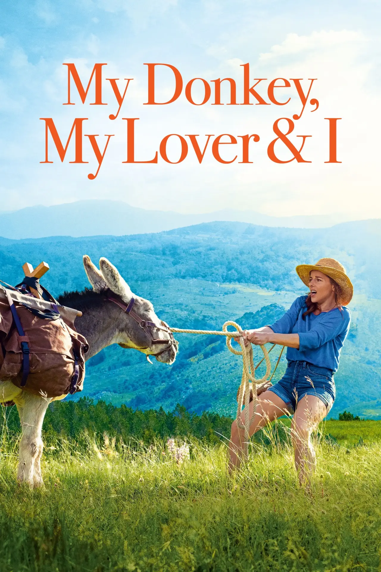Plakat filmowy "Osiołek, kochanek i ja"