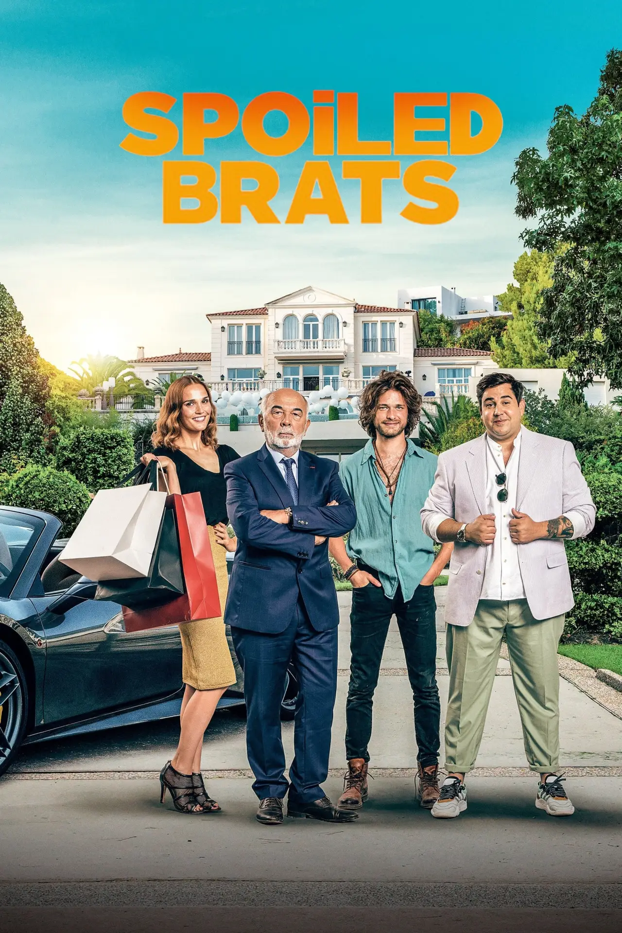 Plakat filmowy "Rozpieszczone bachory"
