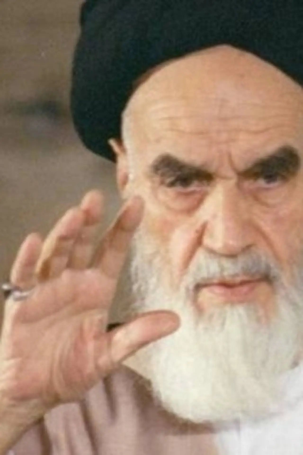 Plakat filmowy "Oriana Fallaci intervista Ayatollah Khomeini"