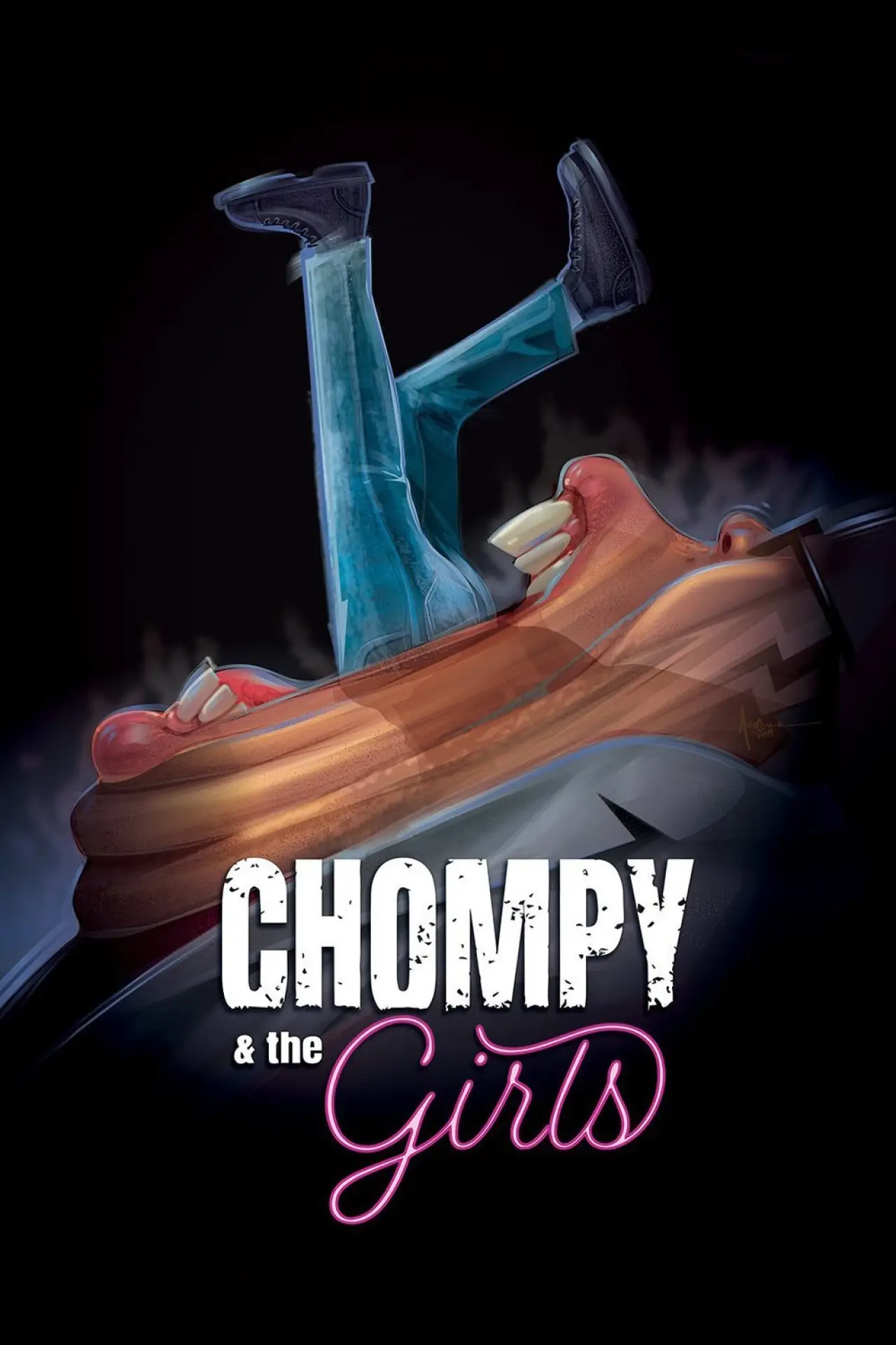 Plakat filmowy "Chompy & the Girls"