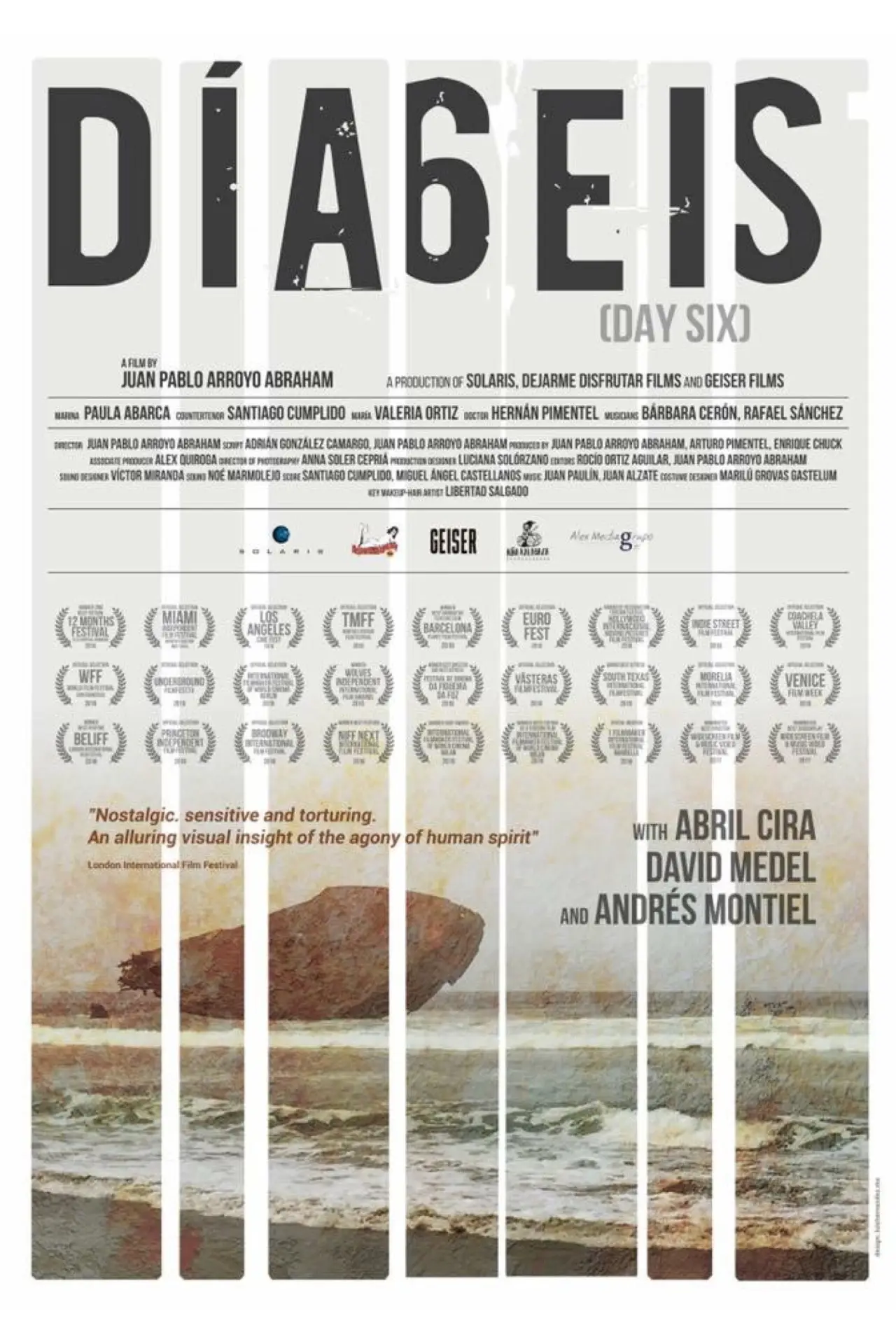 Plakat filmowy "Día 6eis"