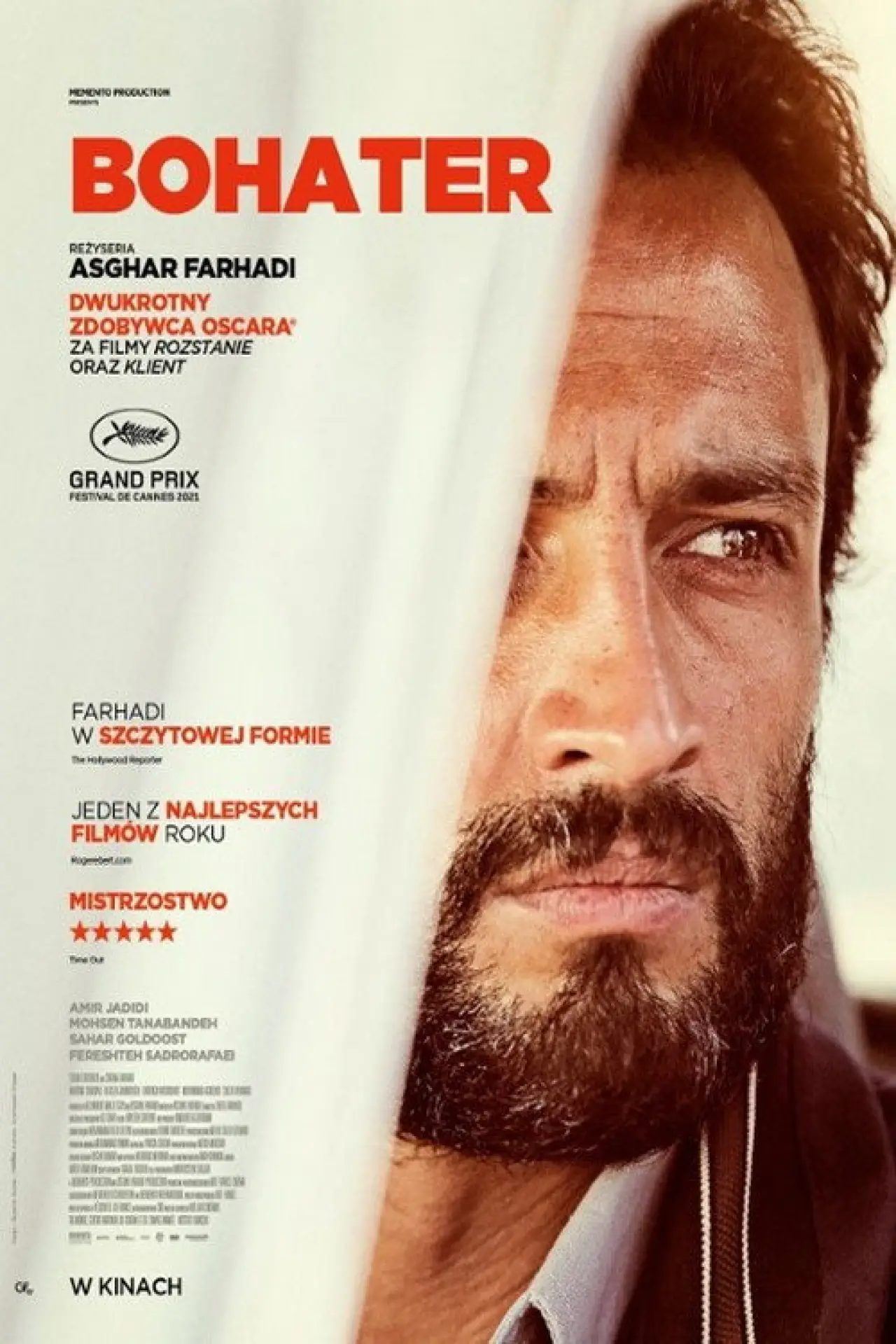 Plakat filmowy "Bohater"