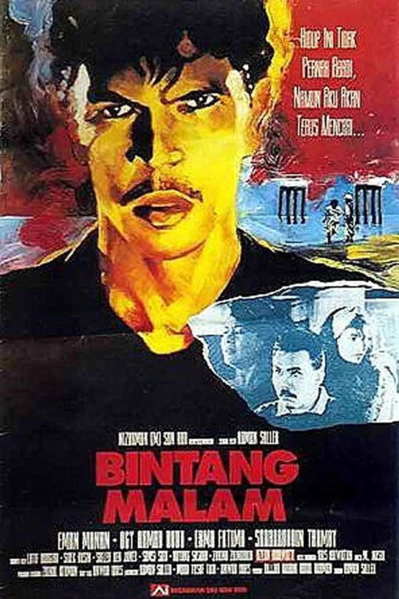 Plakat filmowy "Bintang Malam"