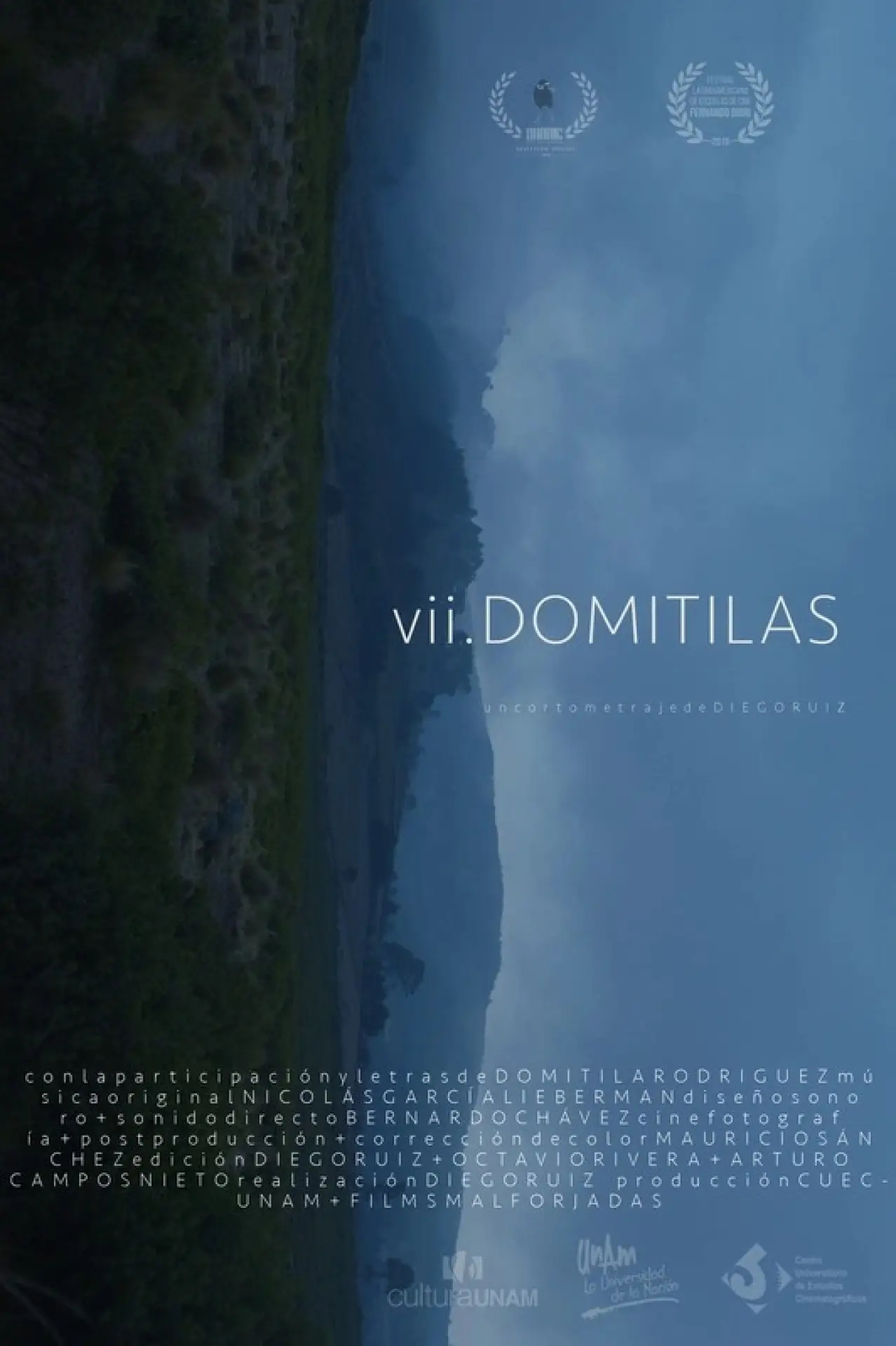 Plakat filmowy "VII Domitilas"