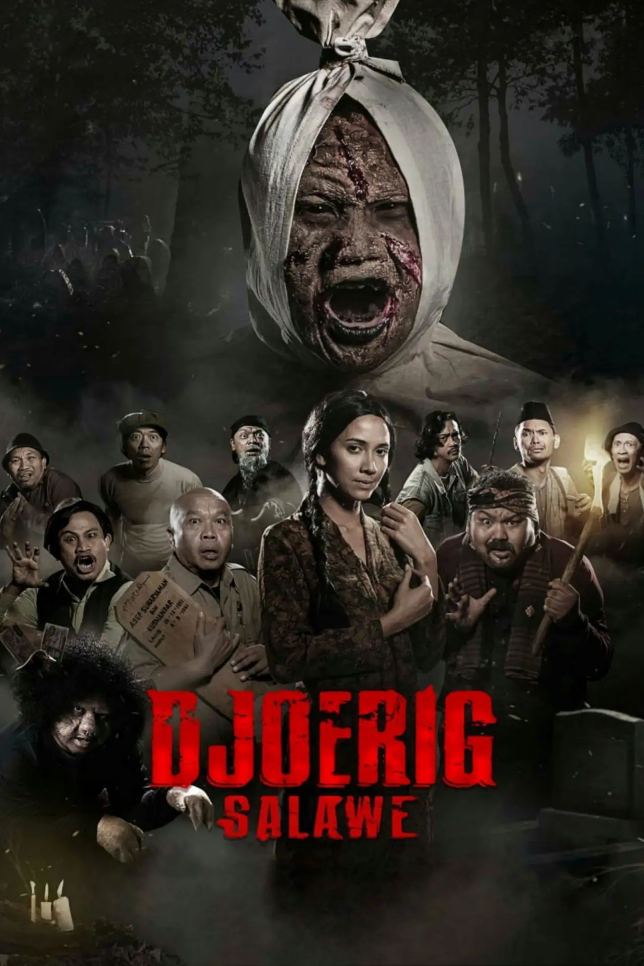Plakat filmowy "Djoerig Salawe"