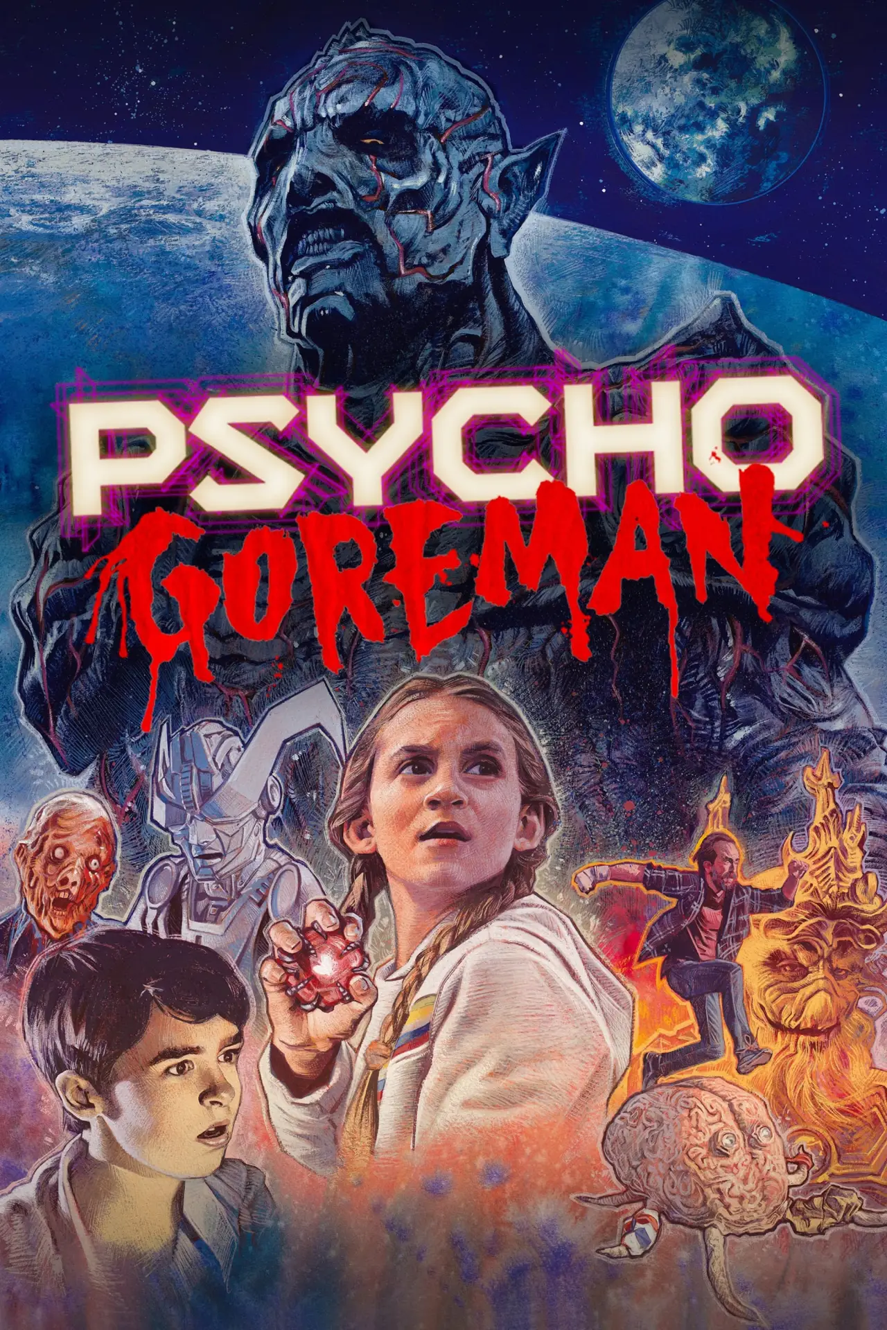Plakat filmowy "PG: Psycho Goreman"