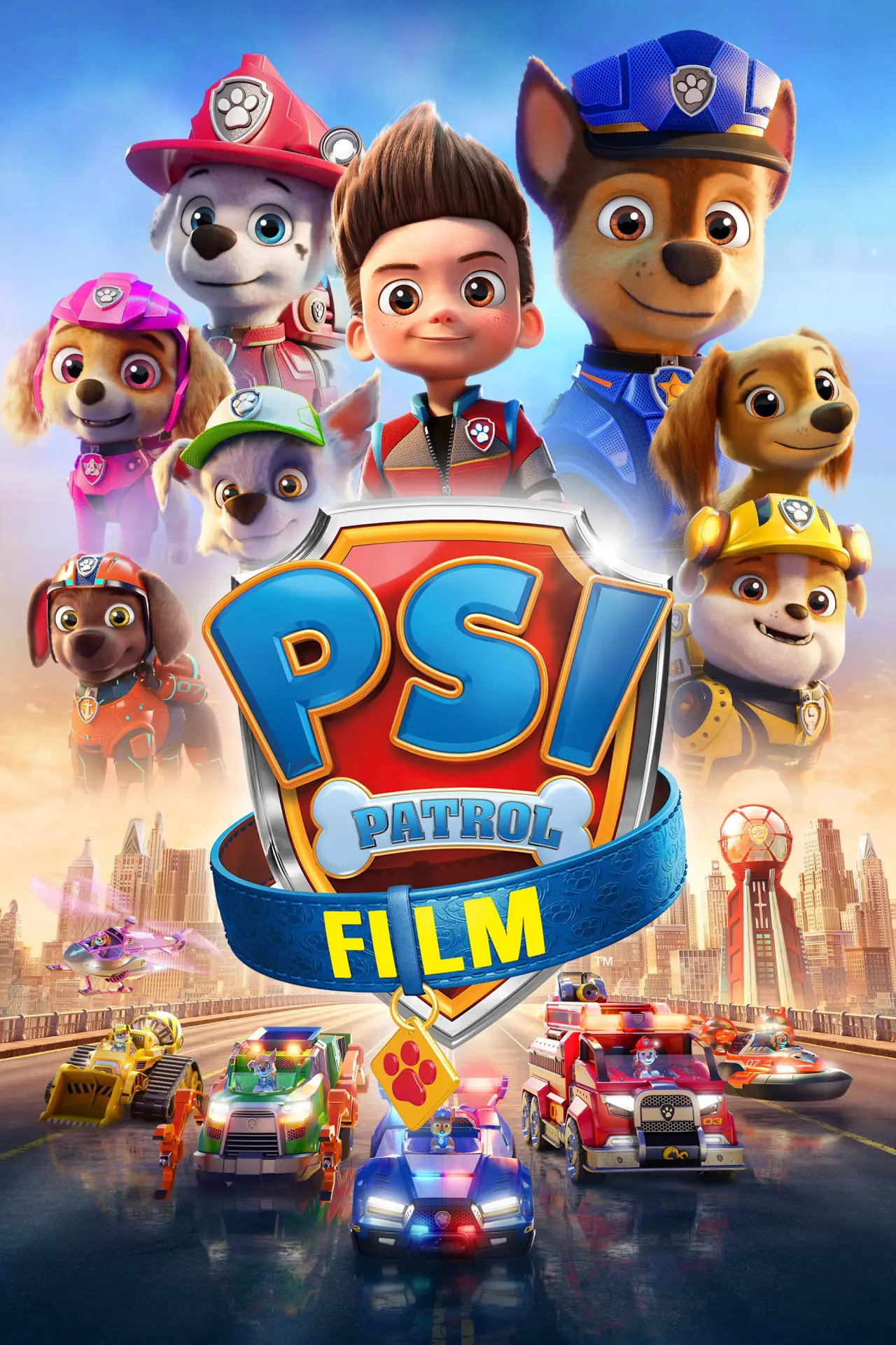Plakat filmowy "Psi Patrol: Film"