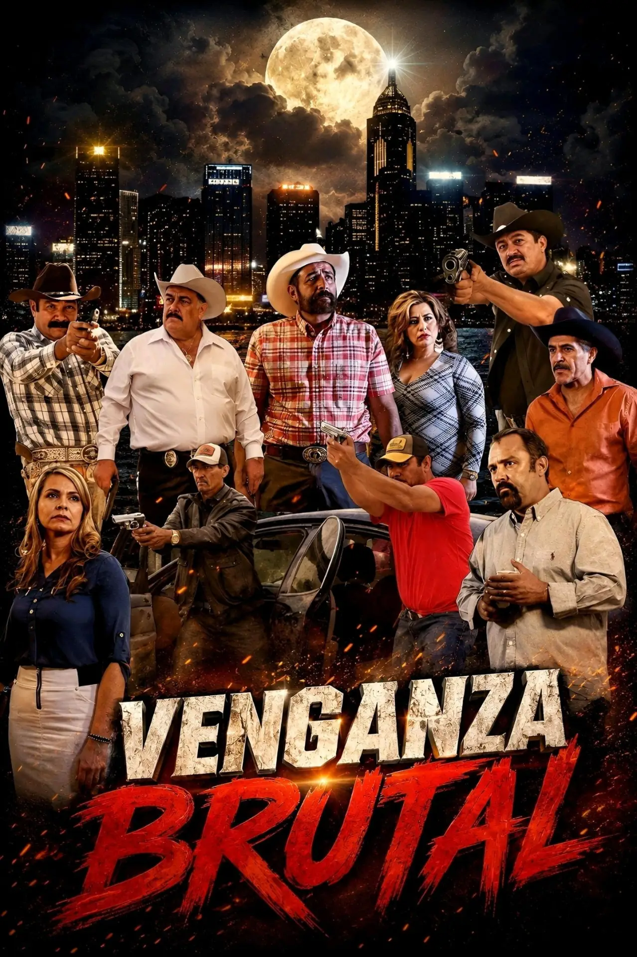 Plakat filmowy "Venganza Brutal"