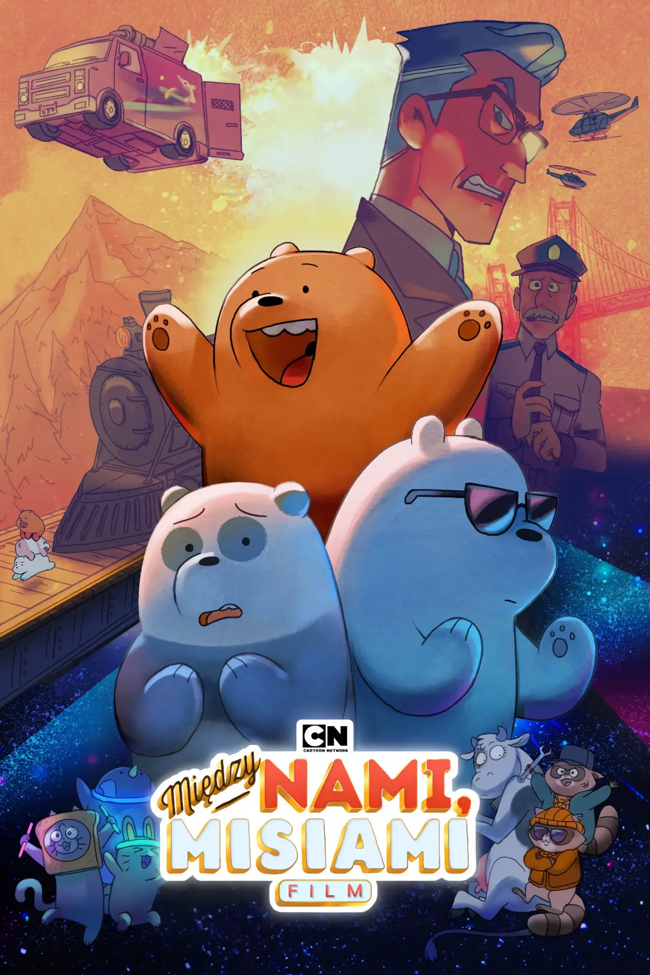 Plakat filmowy "Między nami, misiami. Film"
