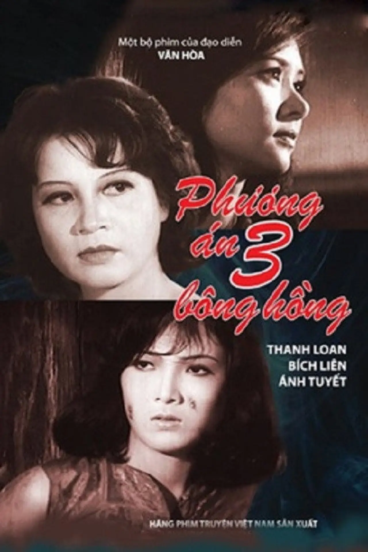 Plakat filmowy "Phương Án Ba Bông Hồng"