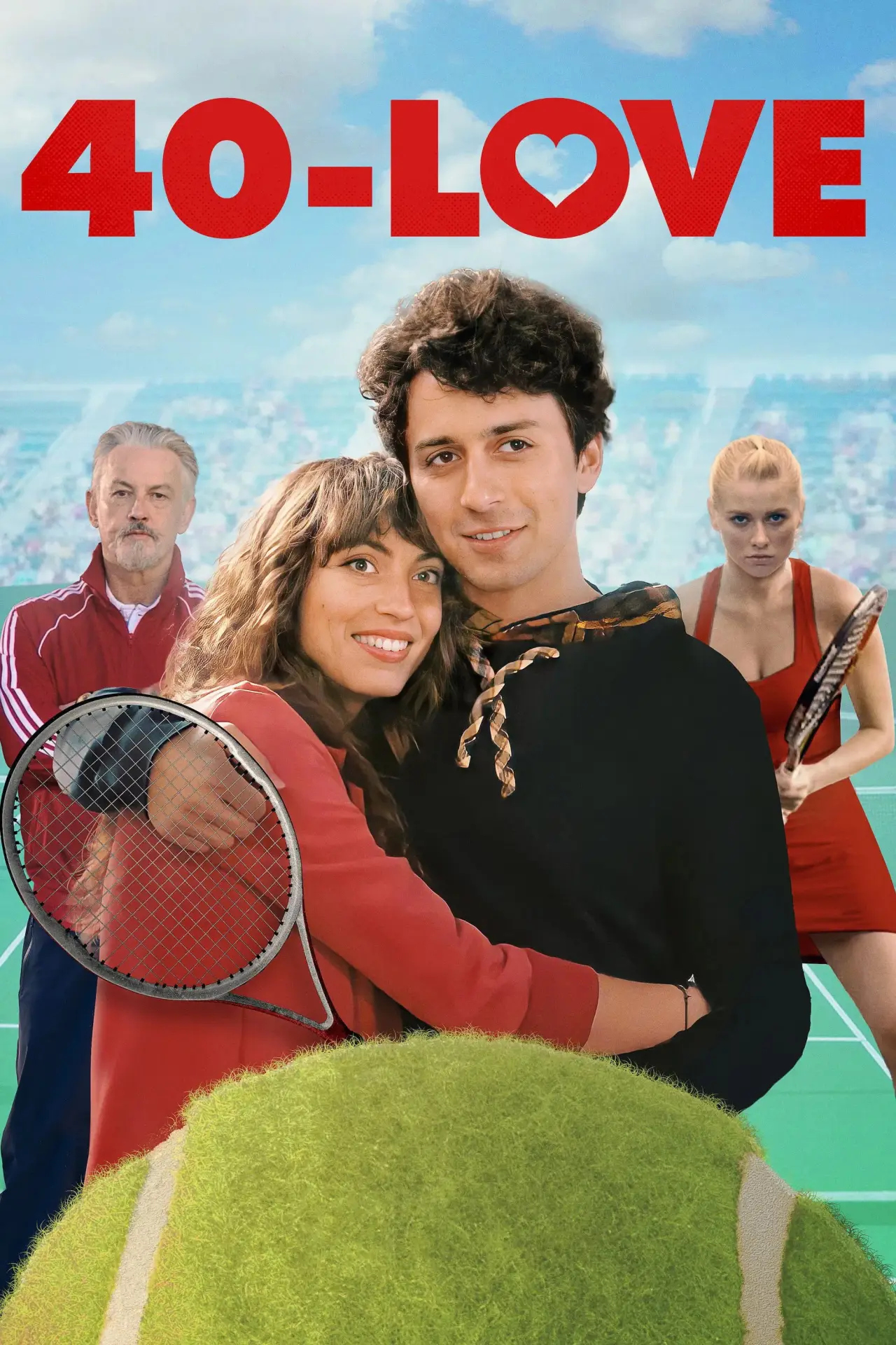 Plakat filmowy "40-Love"
