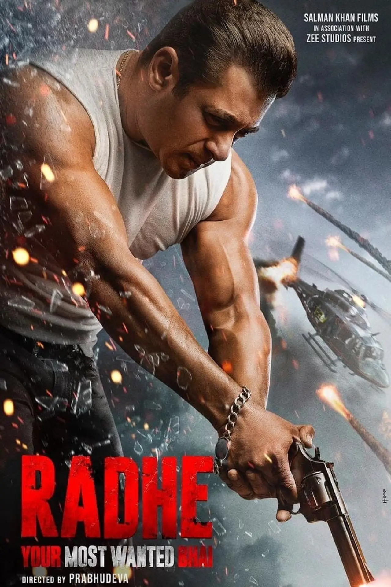 Plakat filmowy "राधे"