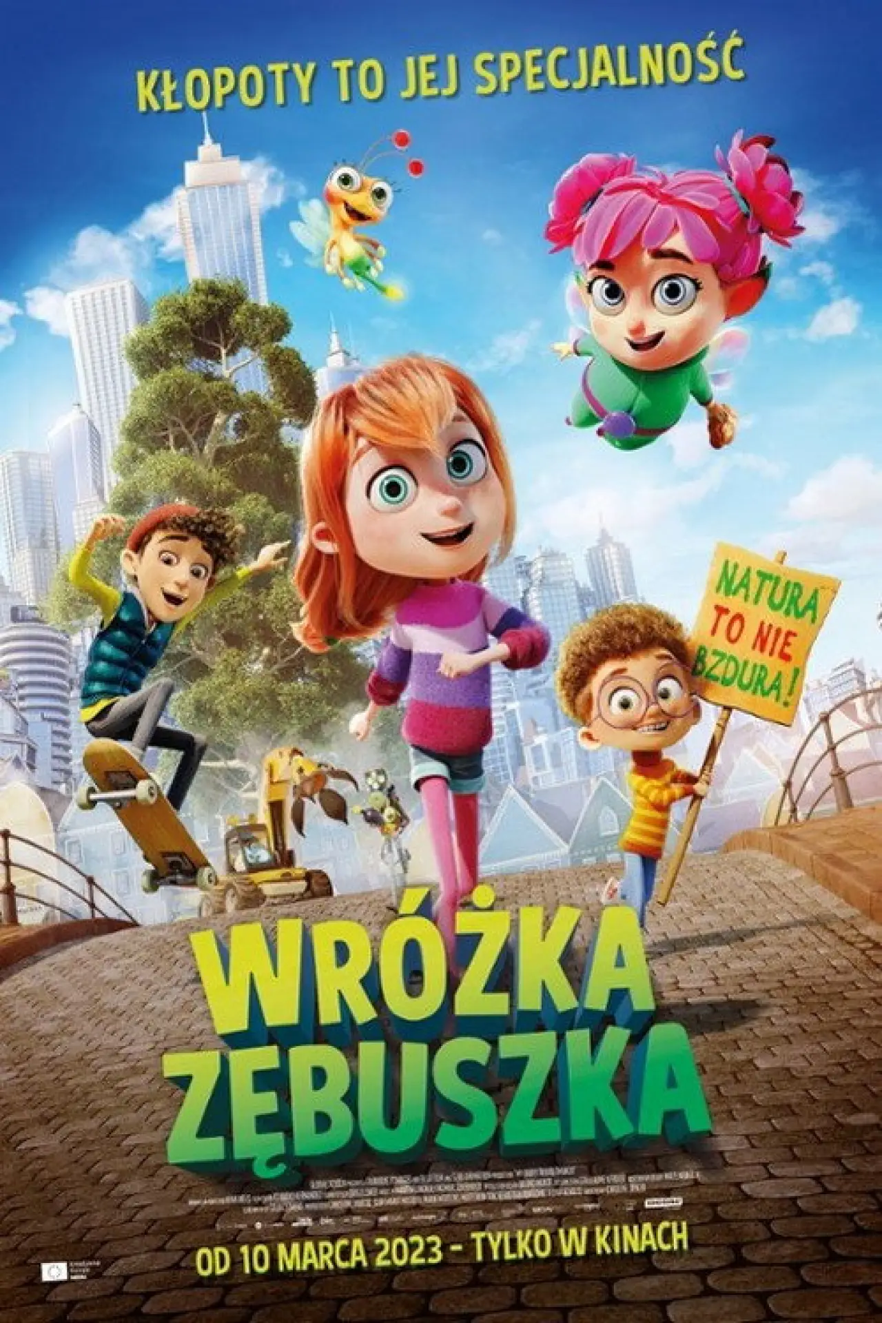 Plakat filmowy "Wróżka Zębuszka"