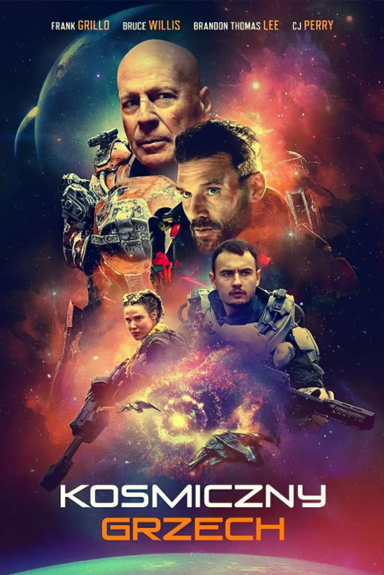 Plakat filmowy "Kosmiczny grzech"