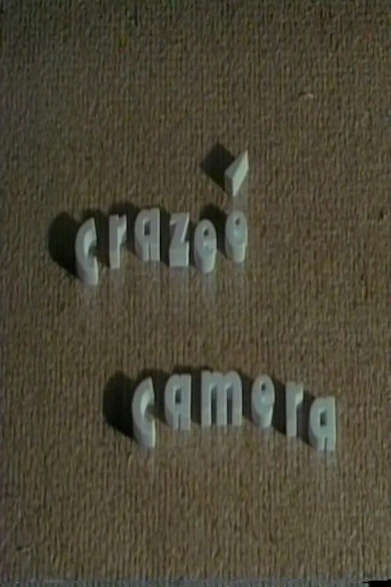 Plakat filmowy "Crazeé Camera"