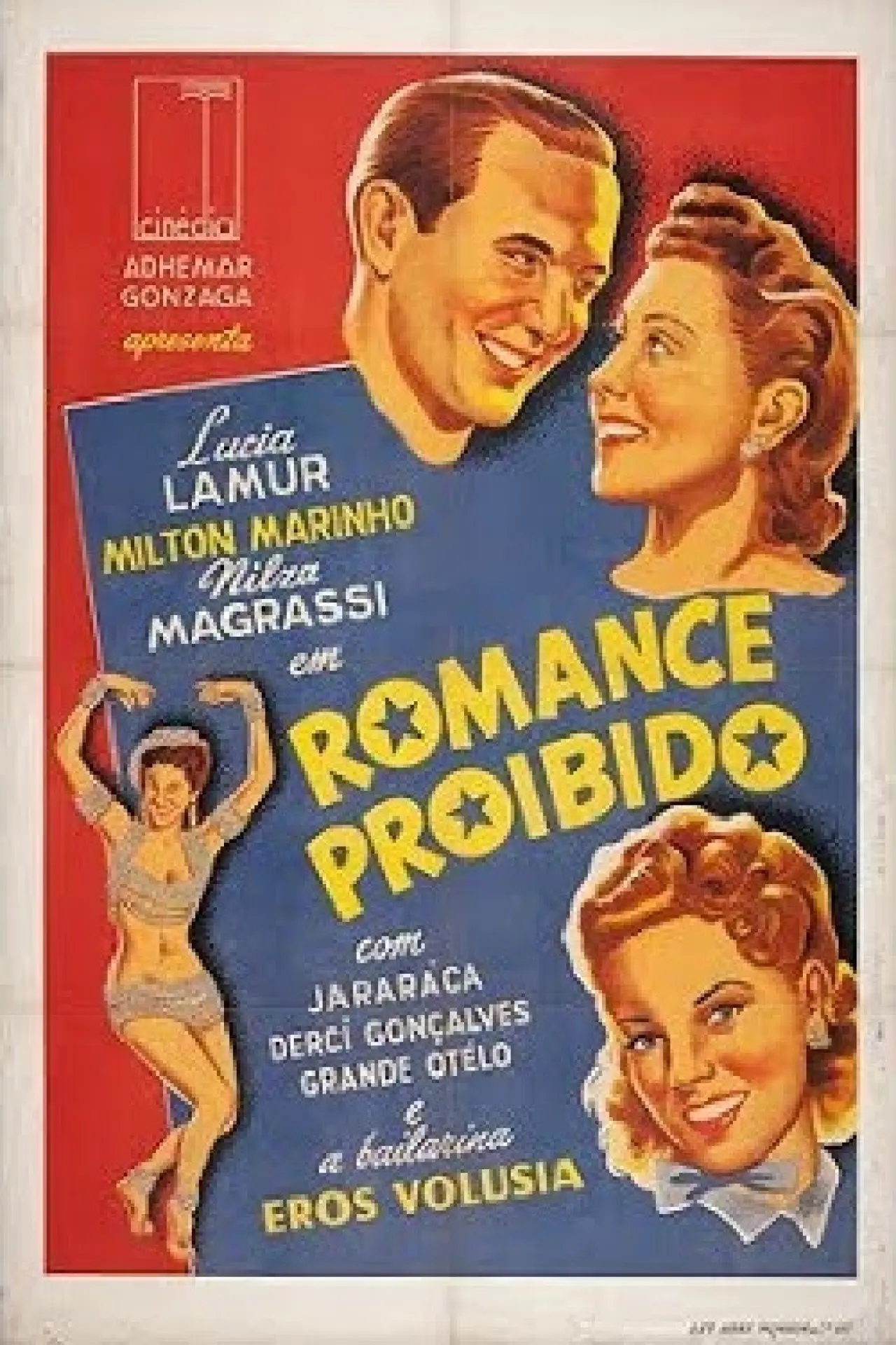 Plakat filmowy "Romance Proibido"