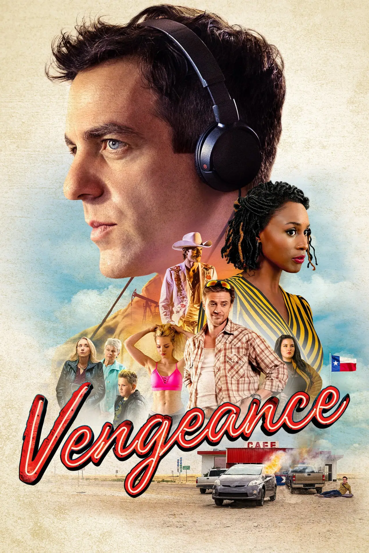 Plakat filmowy "Zemsta"