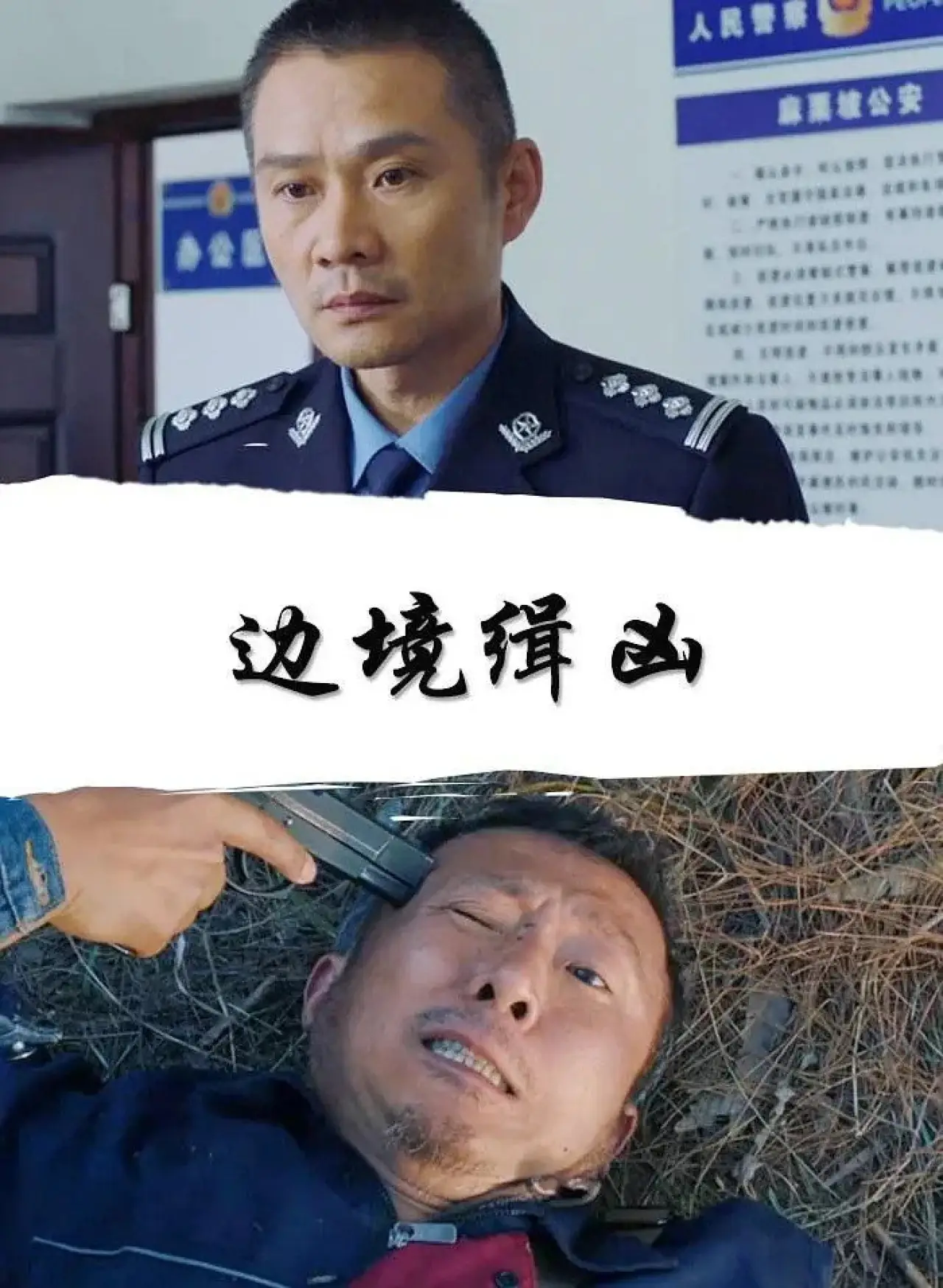 Plakat filmowy "Border Pursuit"