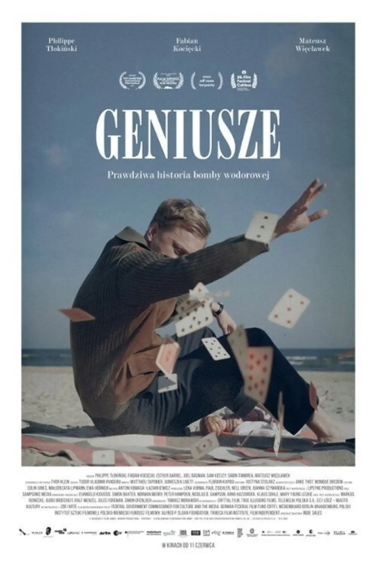 Plakat filmowy "Geniusze"