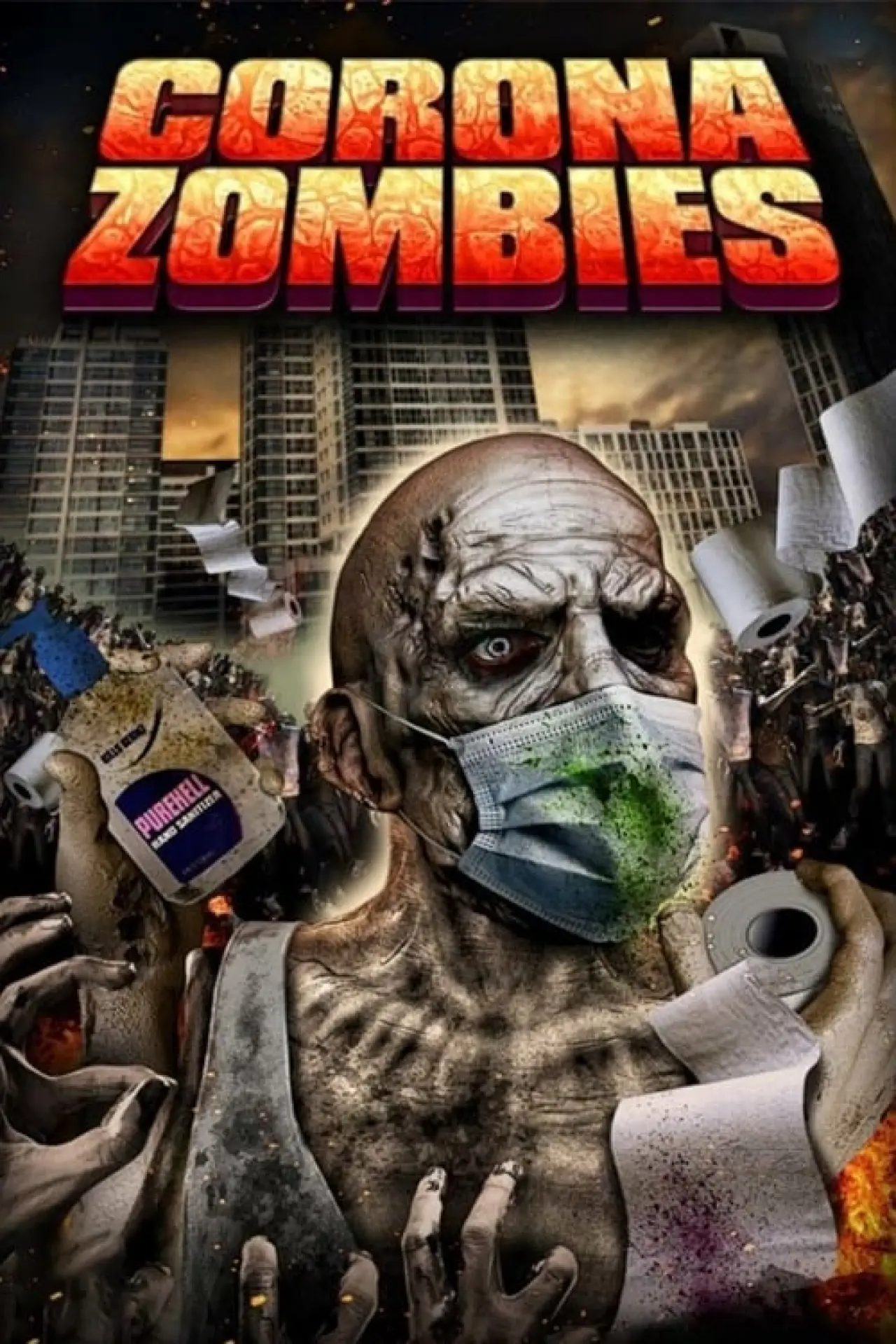 Plakat filmowy "Corona Zombies"