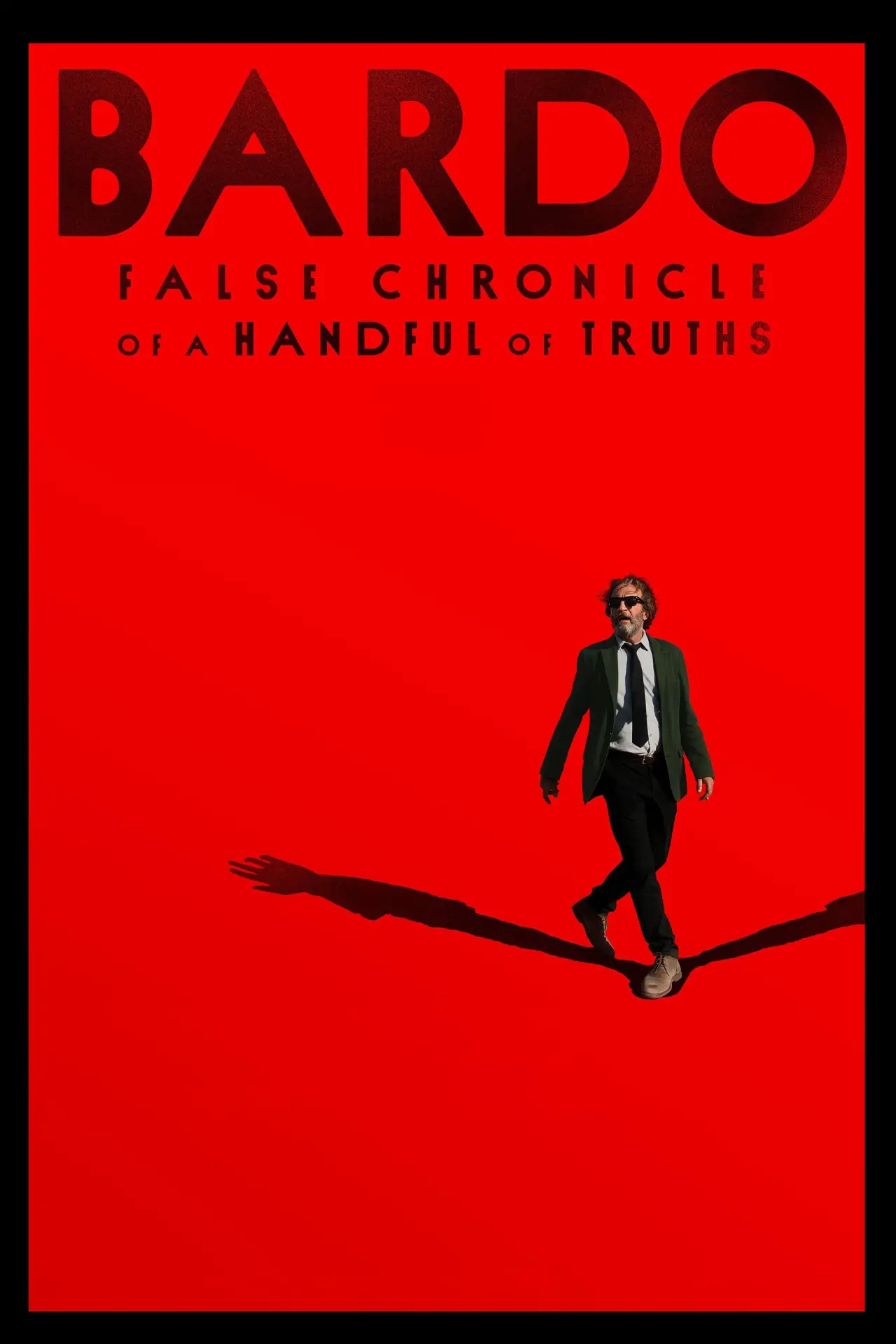 Plakat filmowy "BARDO, fałszywa kronika garści prawd"
