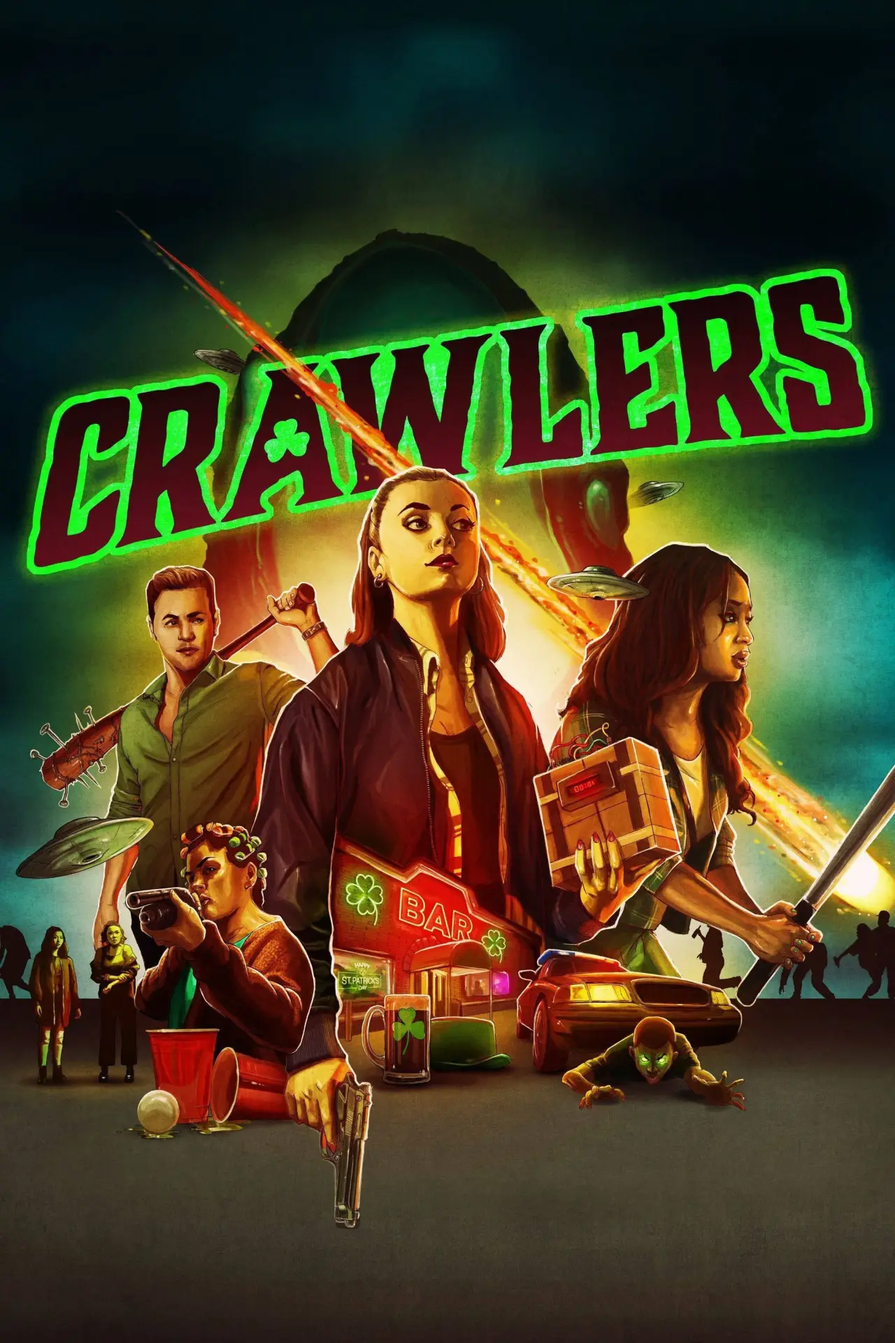 Plakat filmowy "Into the Dark 18: Crawlers"