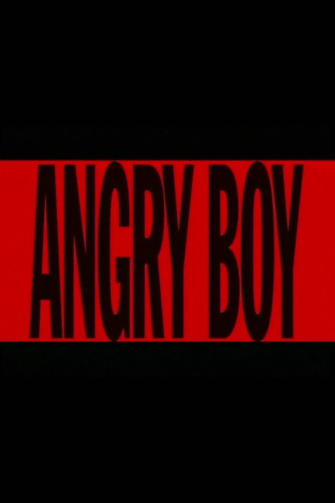 Plakat filmowy "Angry Boy"