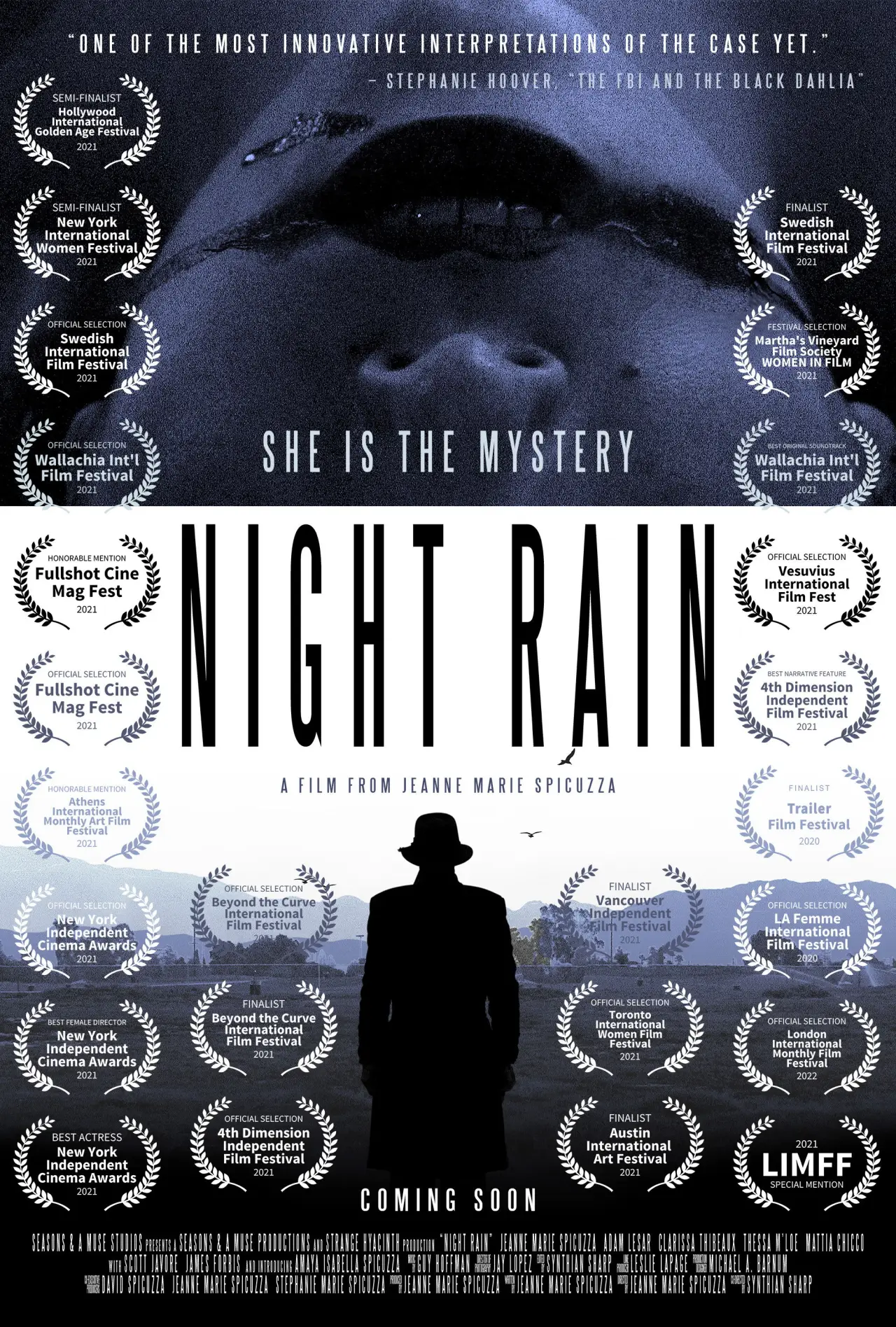 Plakat filmowy "Night Rain"