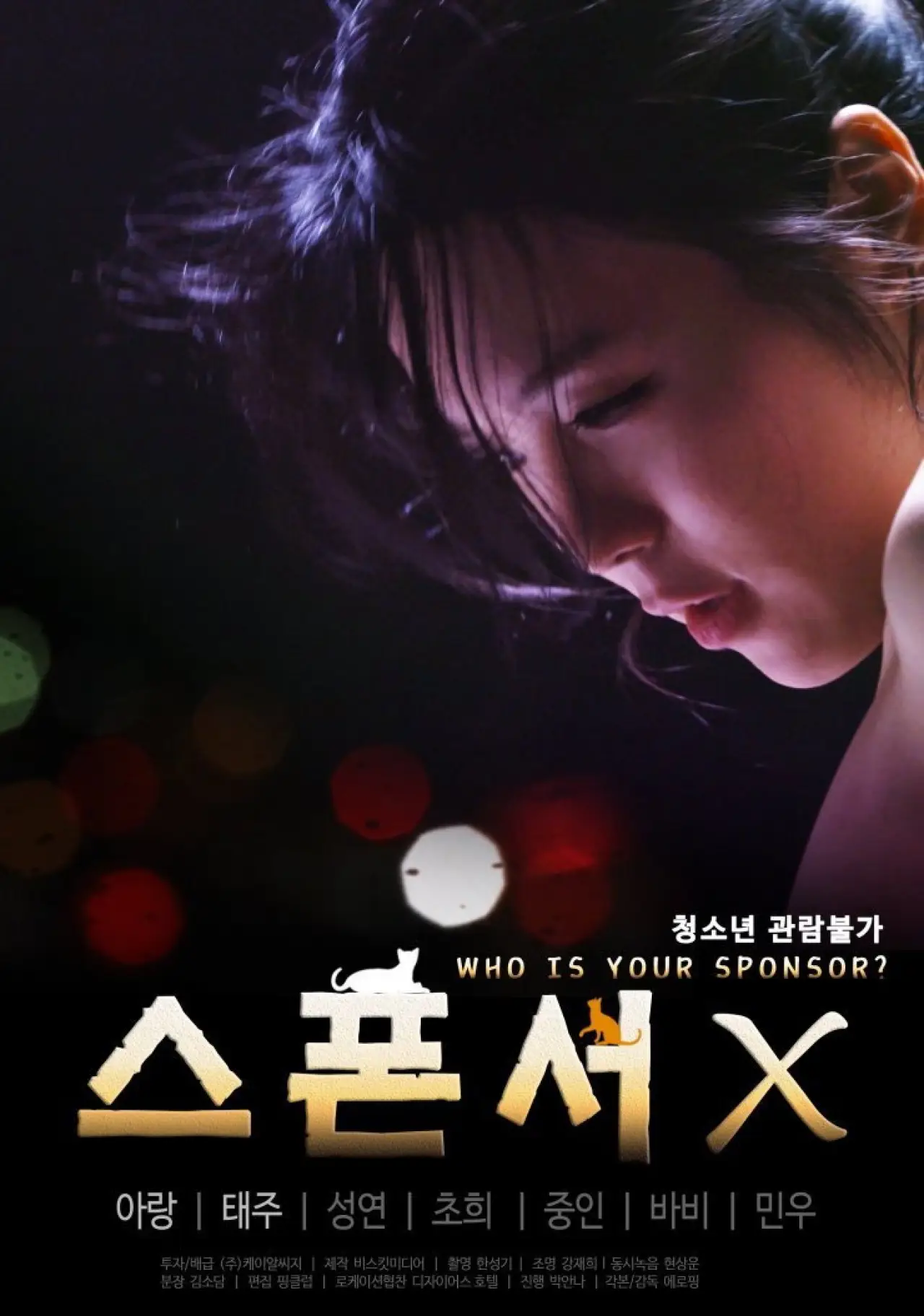 Plakat filmowy "스폰서 X"