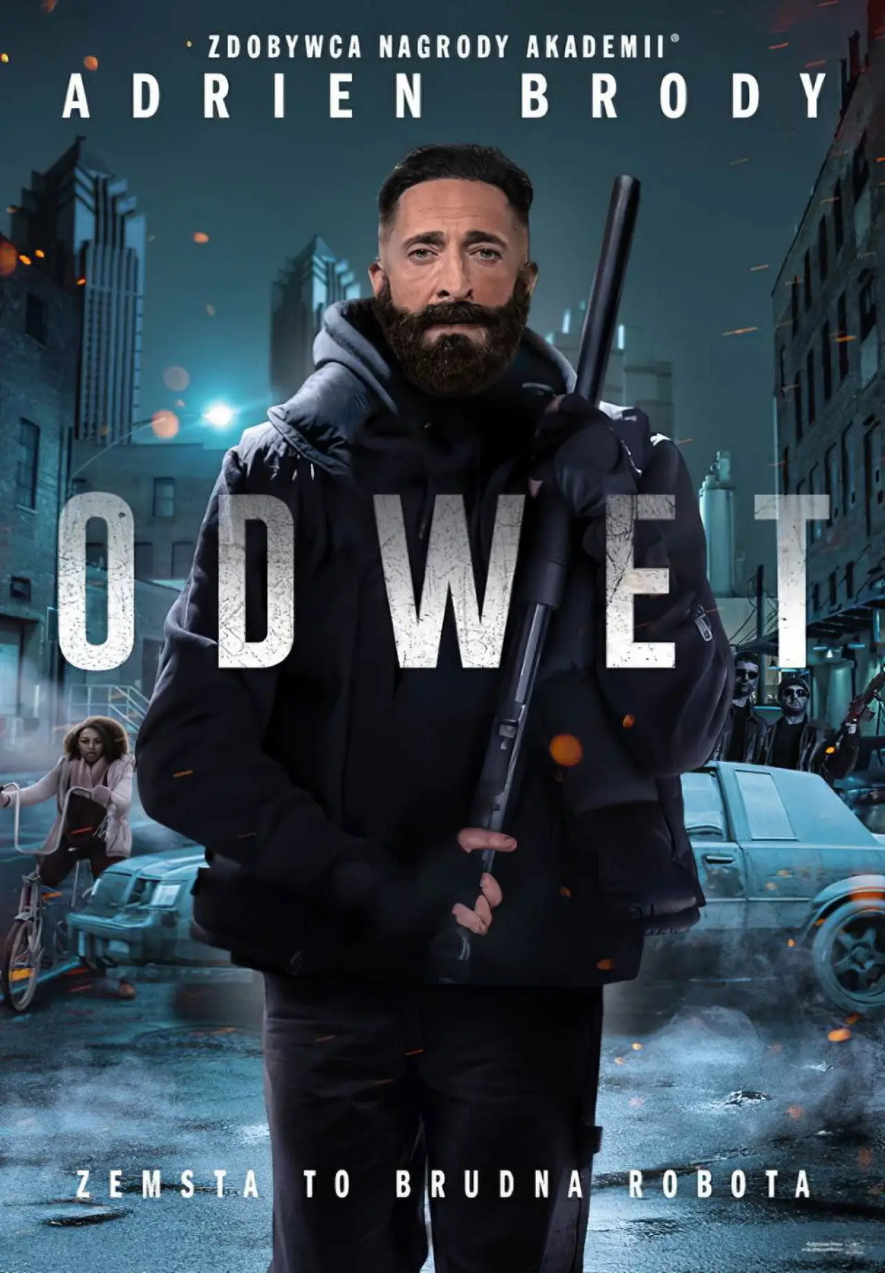 Plakat filmowy "Odwet"