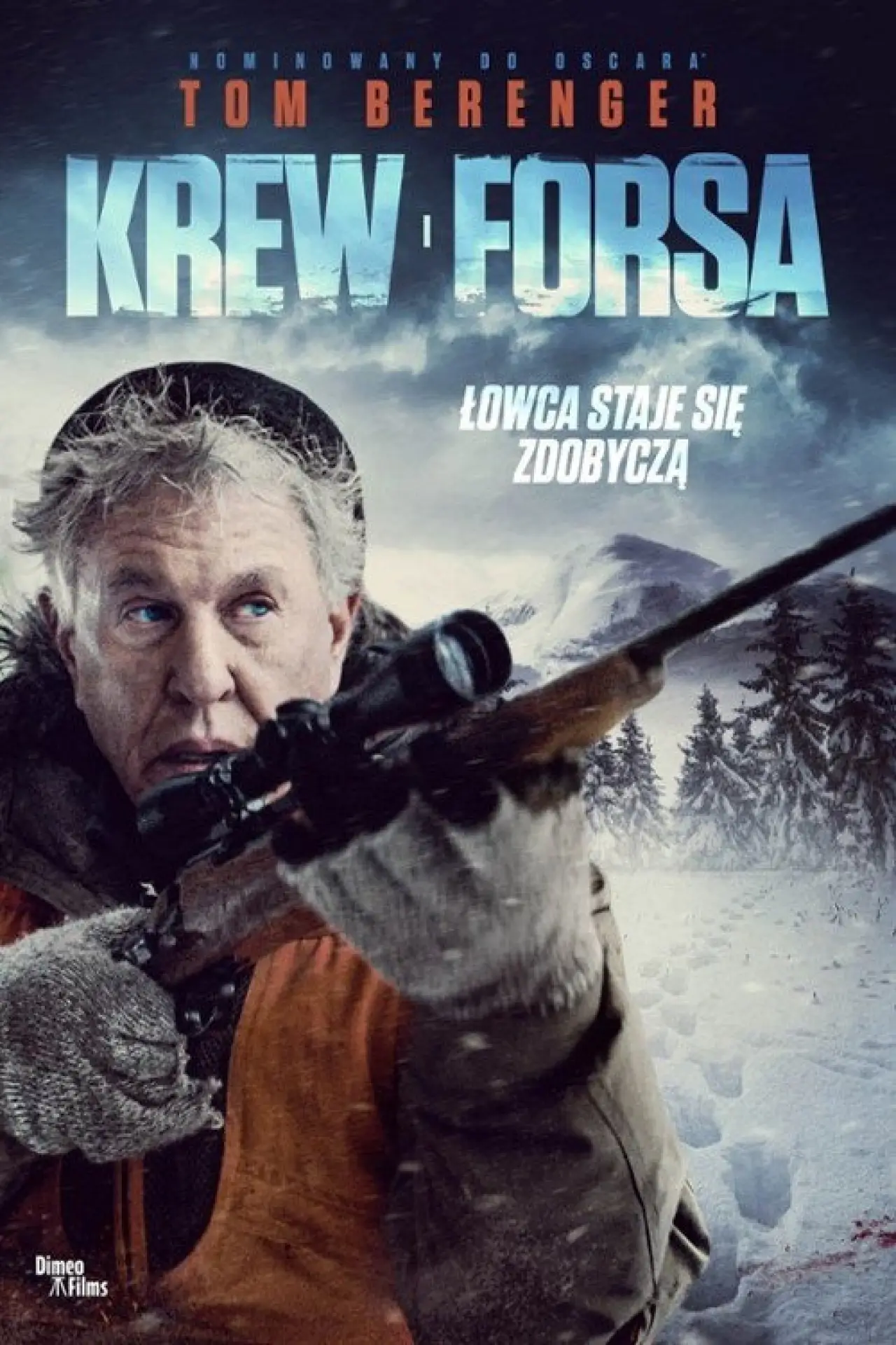 Plakat filmowy "Krew i forsa"
