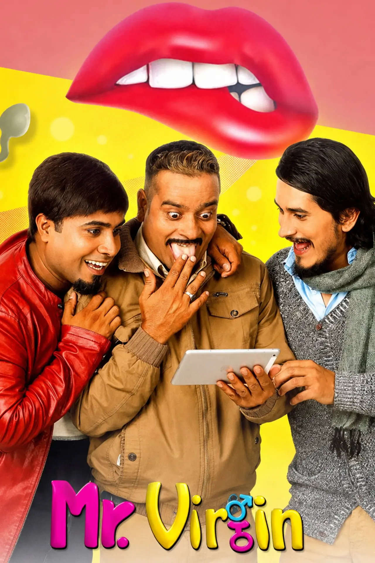 Plakat filmowy "मिस्टर भर्जिन"