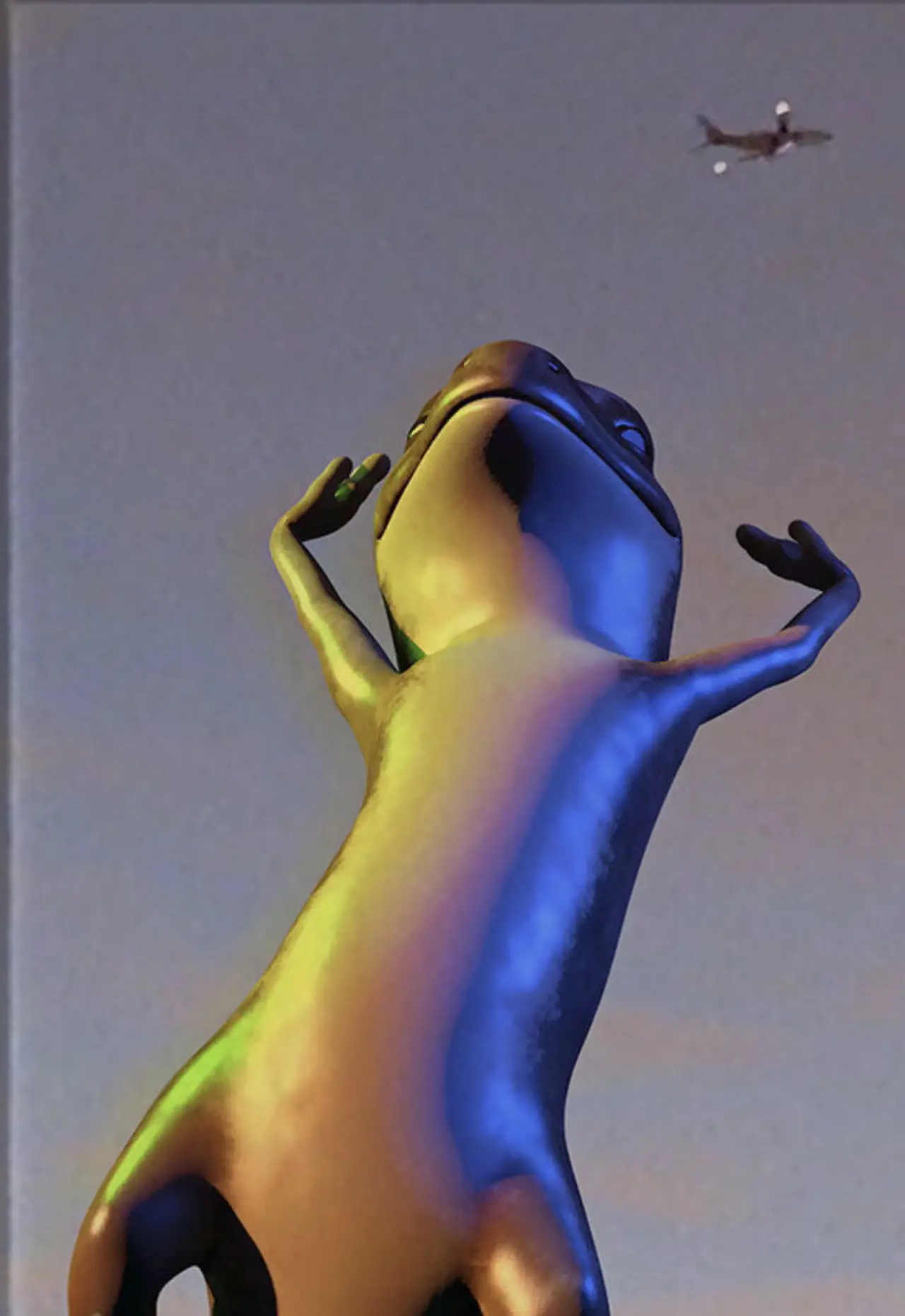 Plakat filmowy "2 Lizards"