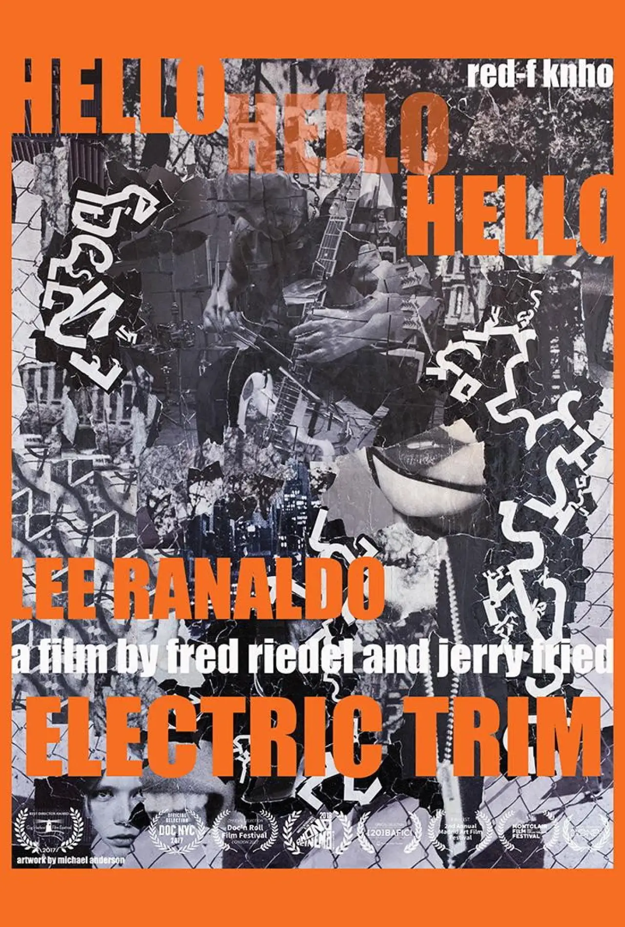 Plakat filmowy "Hello Hello Hello: Lee Ranaldo, Electric Trim"