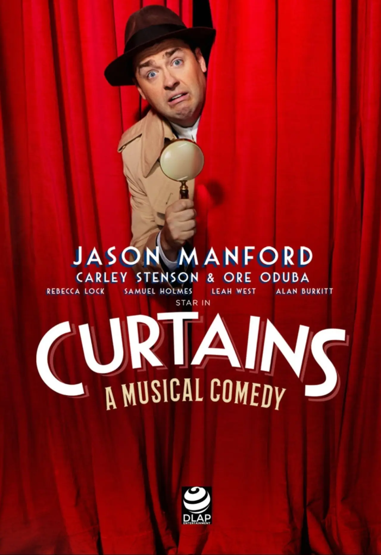 Plakat filmowy "Curtains"