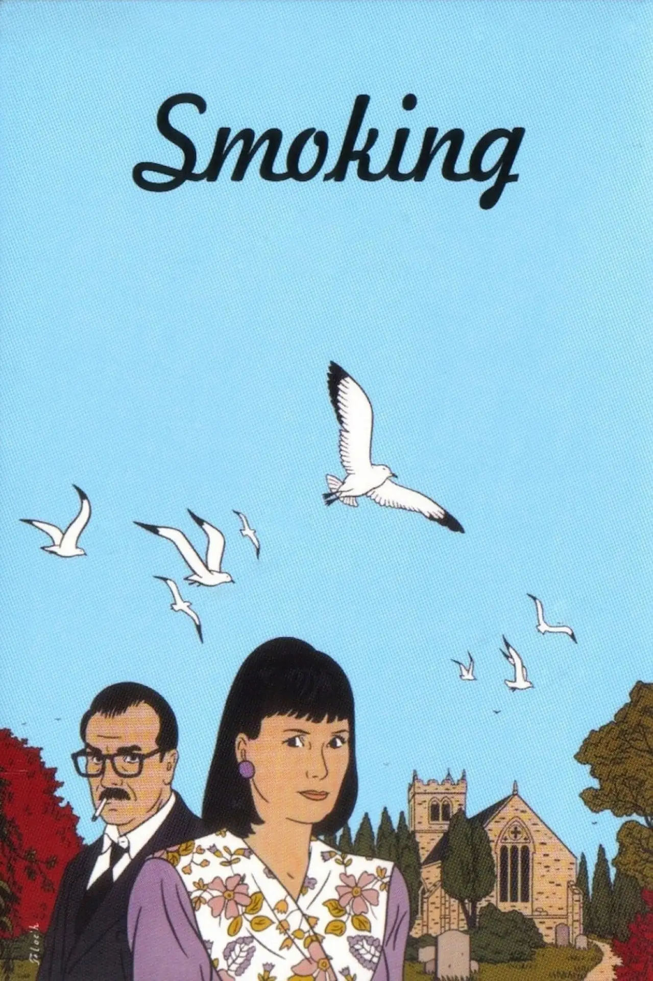 Plakat filmowy "Smoking"