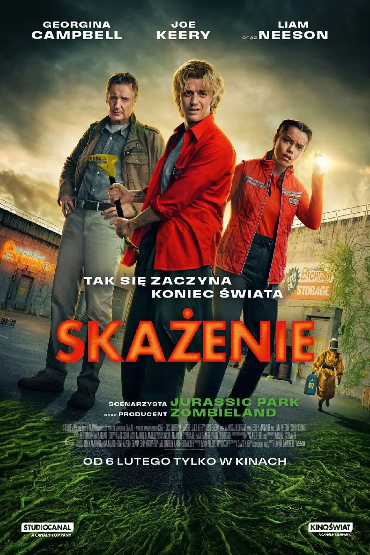Plakat filmowy "Skażenie"
