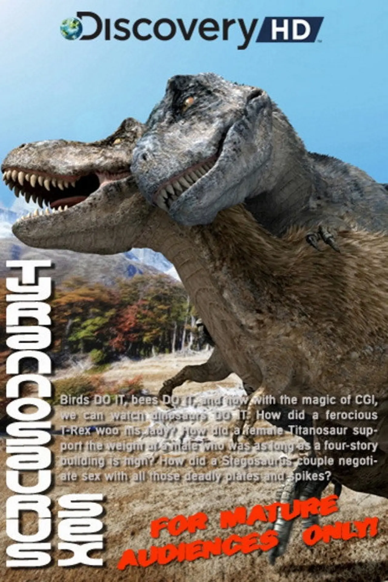 Plakat filmowy "Tyrannosaurus sex"