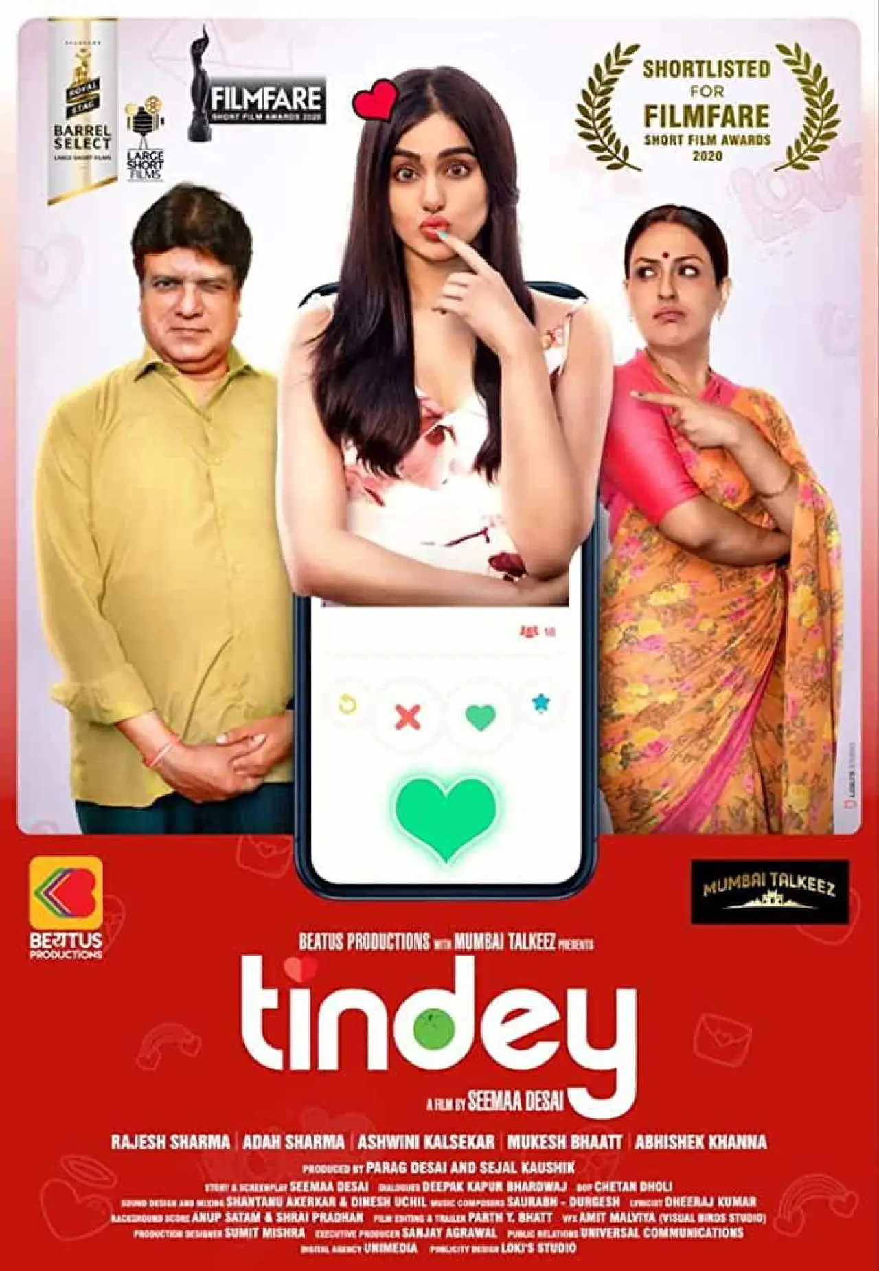 Plakat filmowy "Tindey"