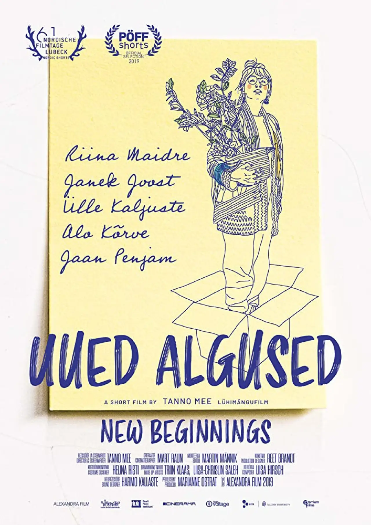 Plakat filmowy "Uued algused"