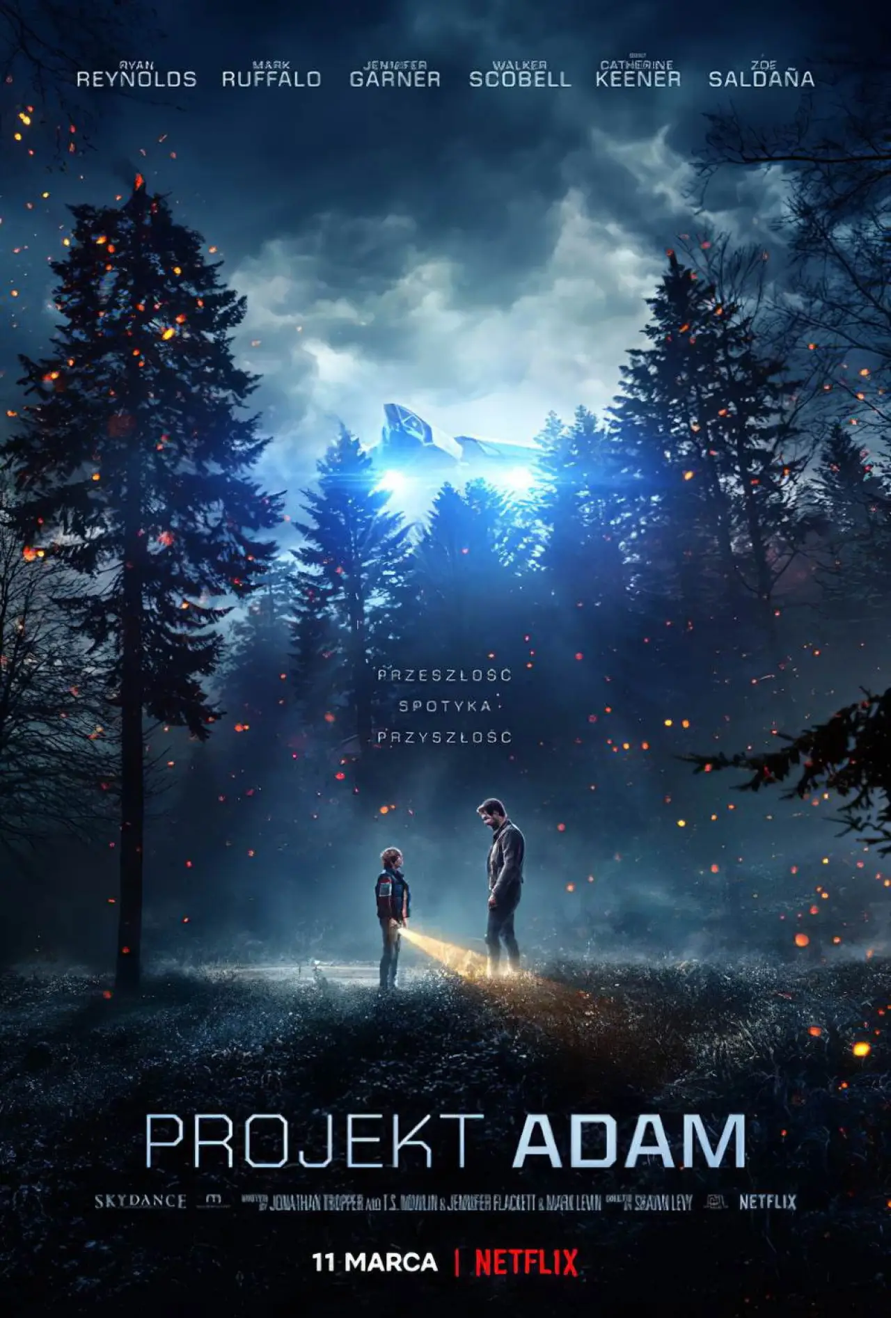 Plakat filmowy "Projekt Adam"