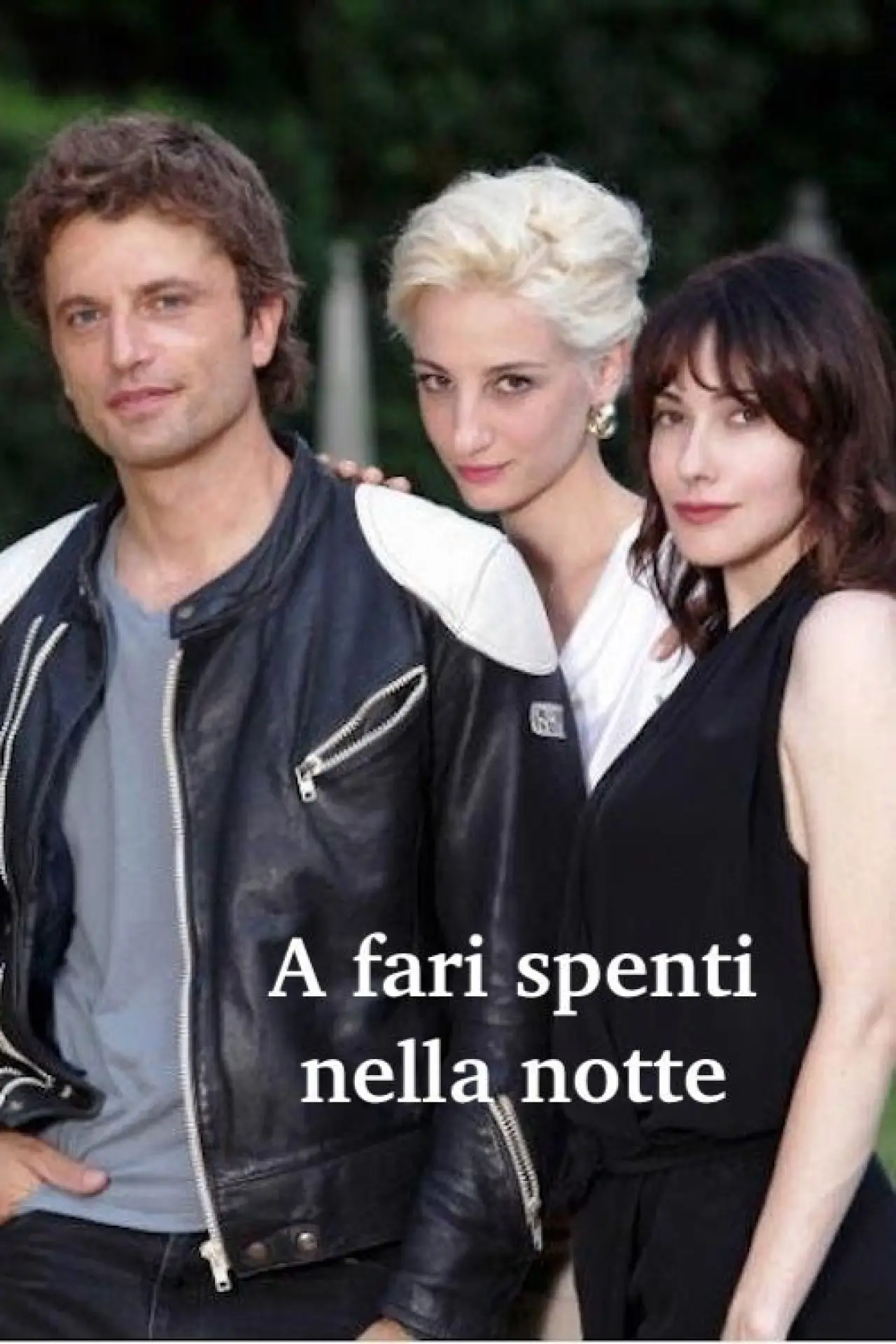 Plakat filmowy "A fari spenti nella notte"
