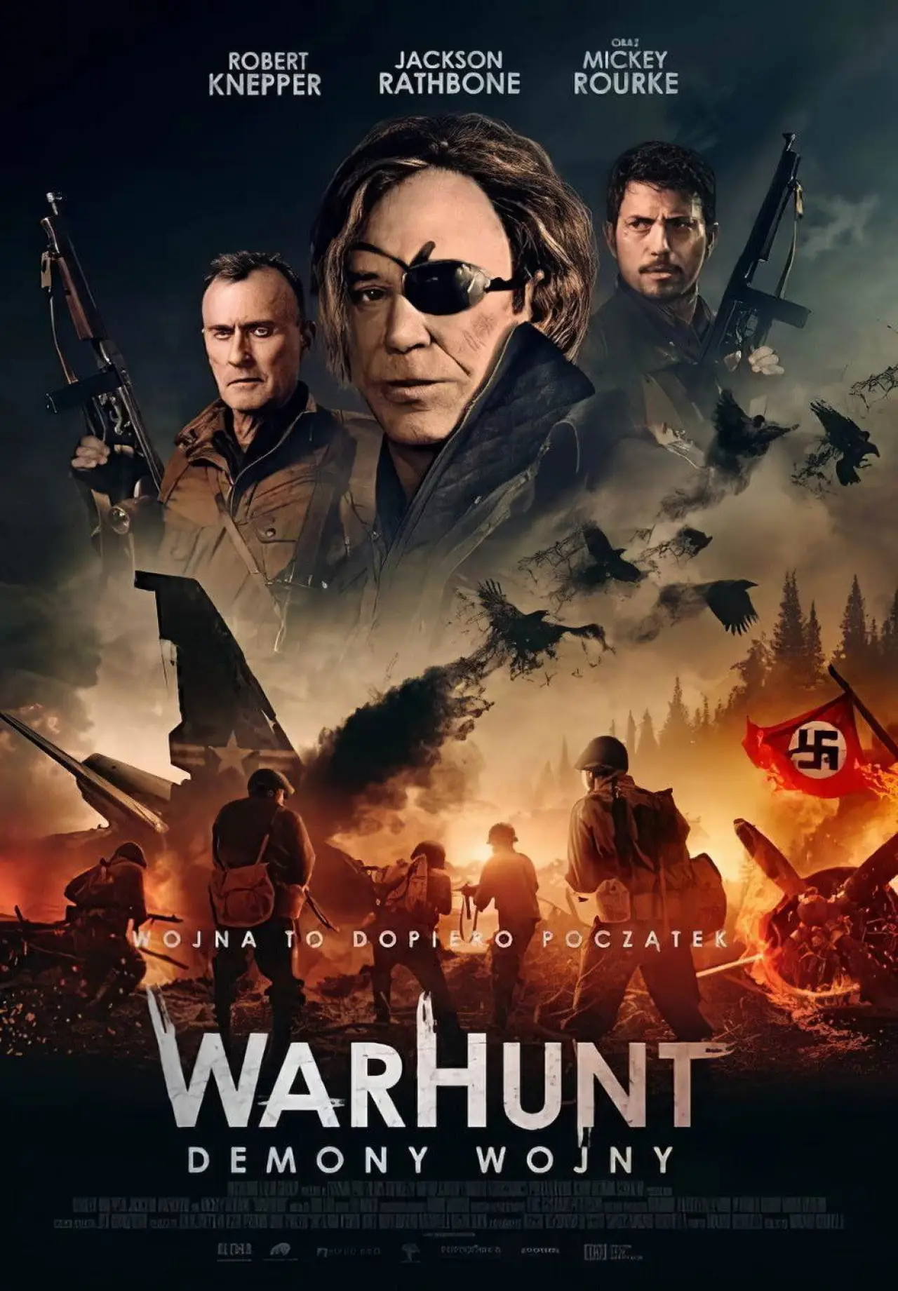 Plakat filmowy "WarHunt. Demony wojny"