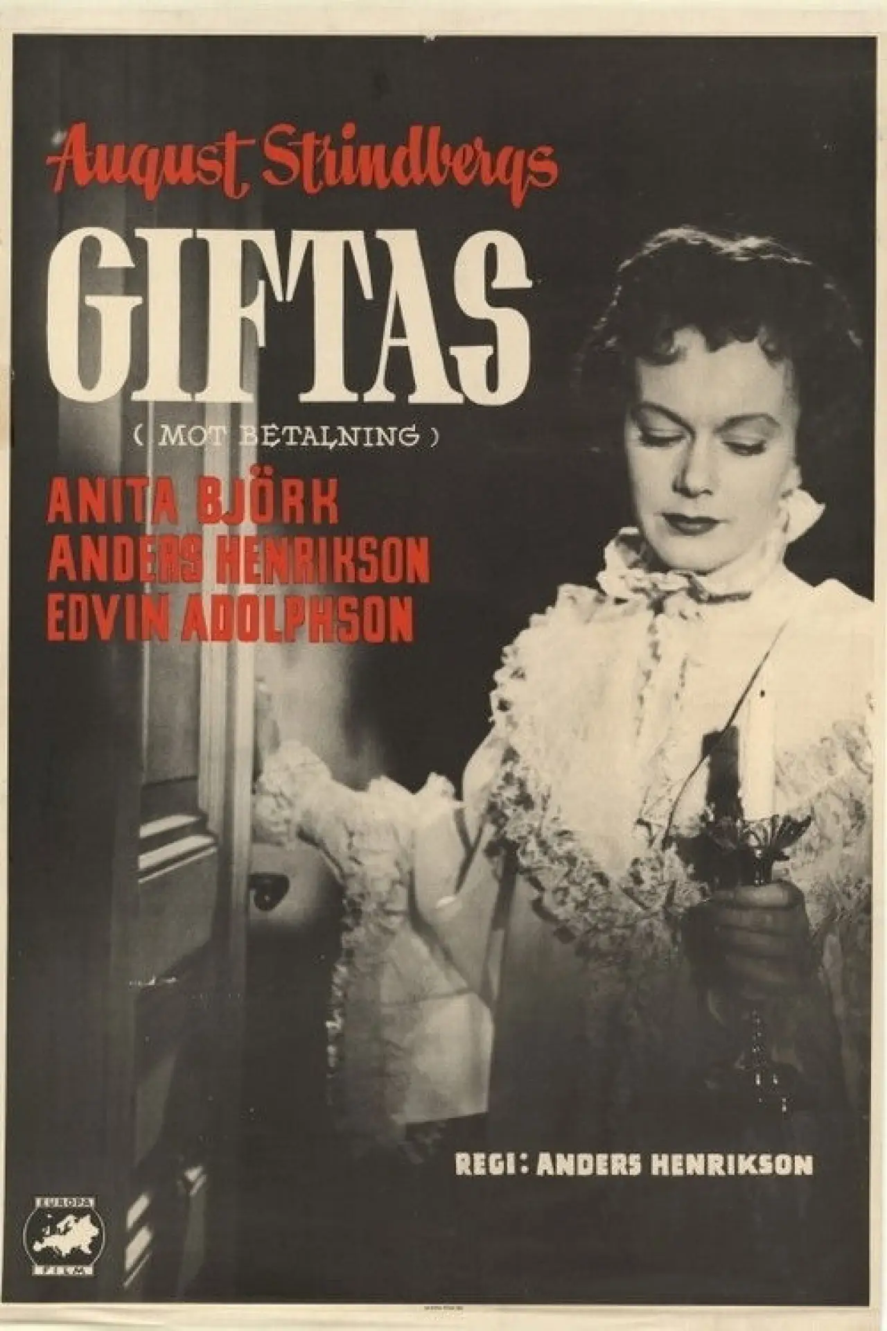 Plakat filmowy "Giftas"