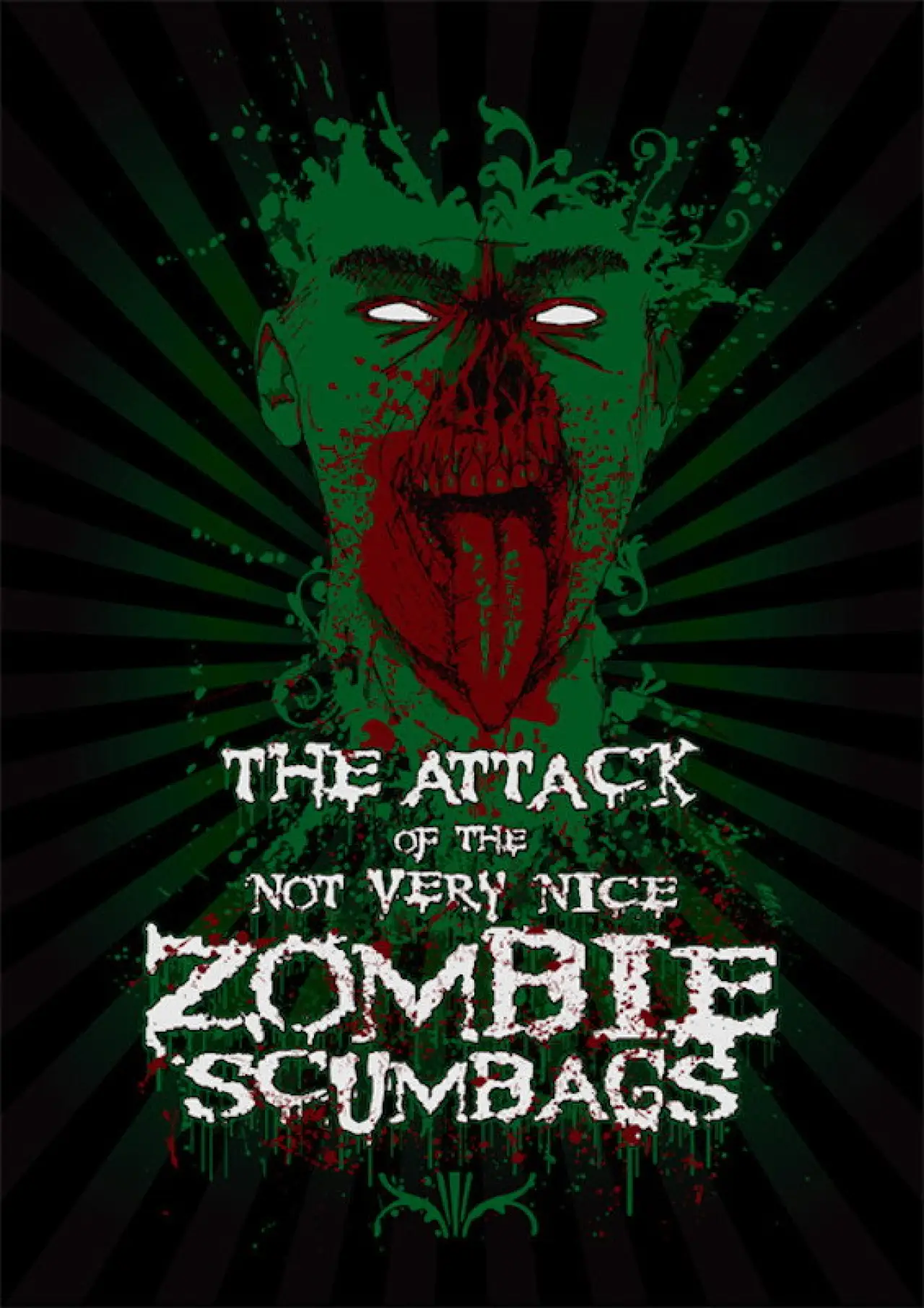 Plakat filmowy "Zombie Scumbags"