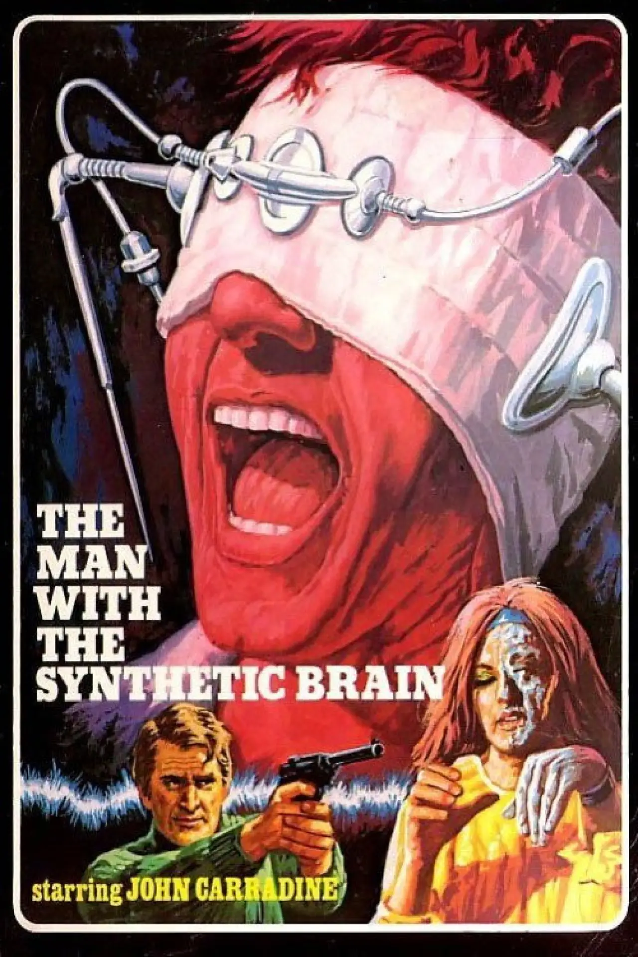 Plakat filmowy "The Fiend with the Electronic Brain"