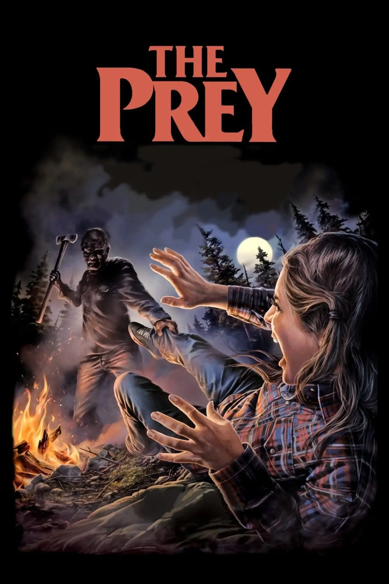 Plakat filmowy "The Prey"