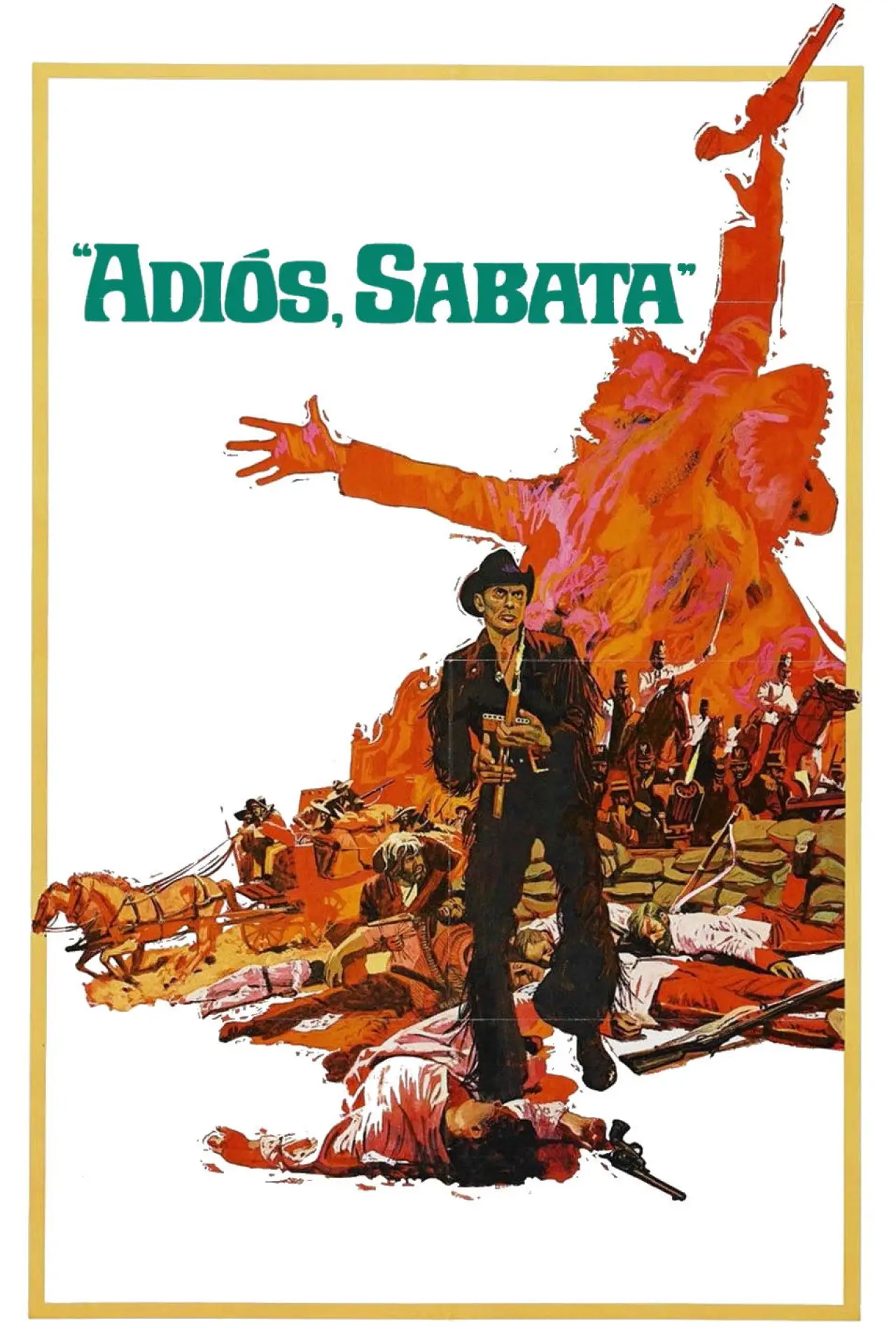 Plakat filmowy "Adios Sabata"